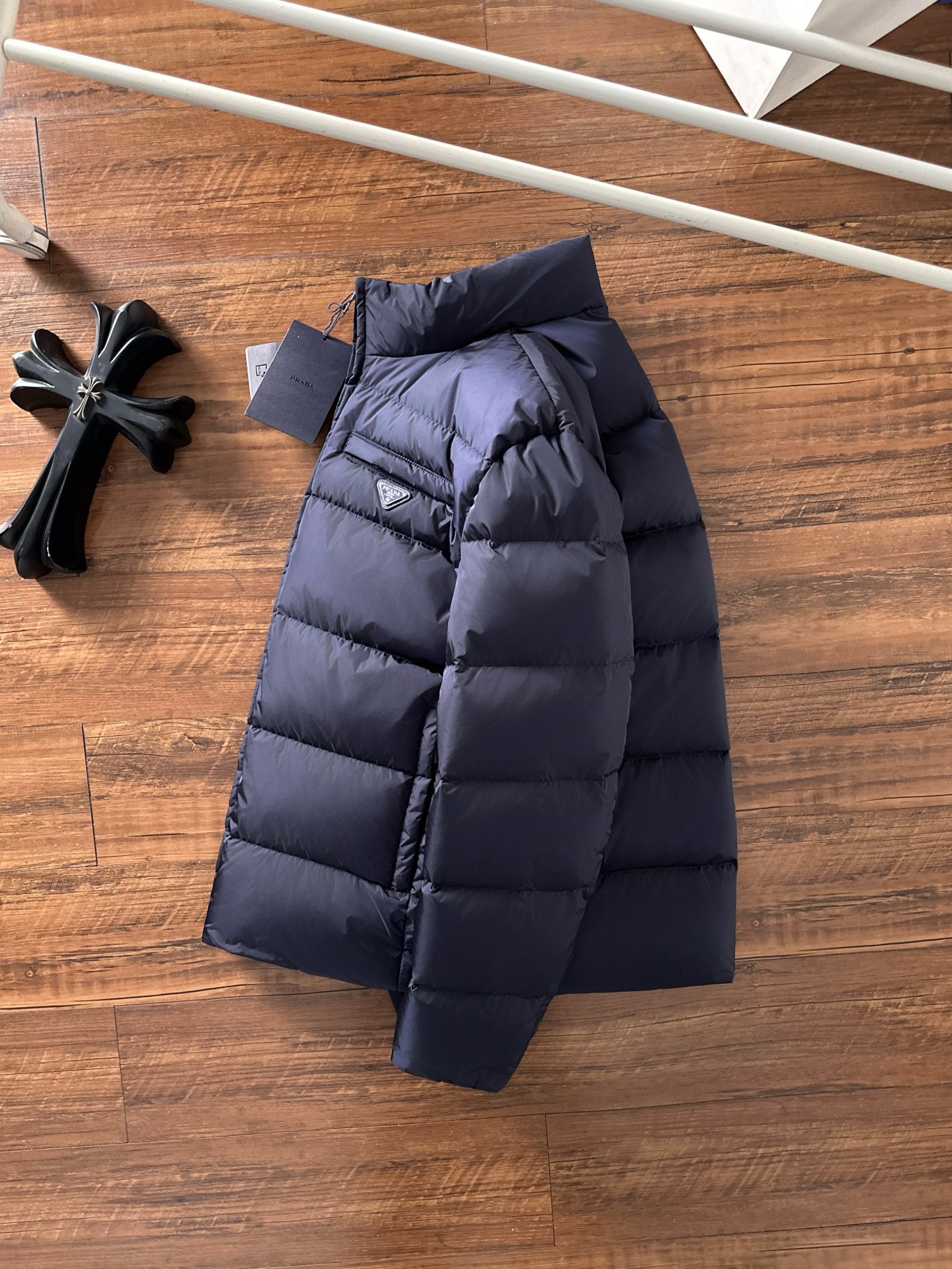 Prada Down Jacket White Duck Down 56