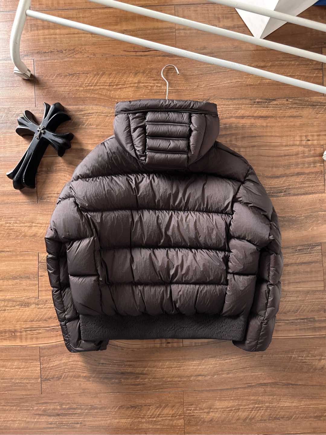 Dior Down Jacket White Duck Down Black L