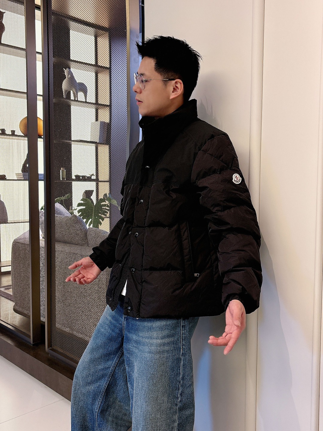 Moncler Couple Down Jacket White Duck Down M-l-xl