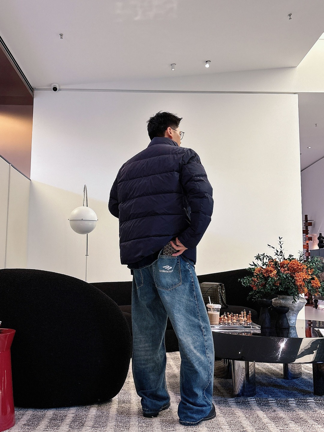 Prada Down Jacket White Duck Down 56