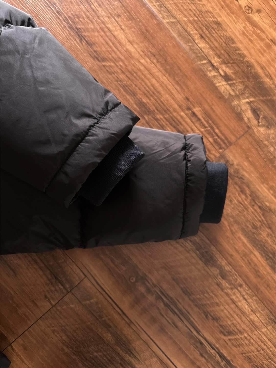 Prada Down Jacket Black Hooded L