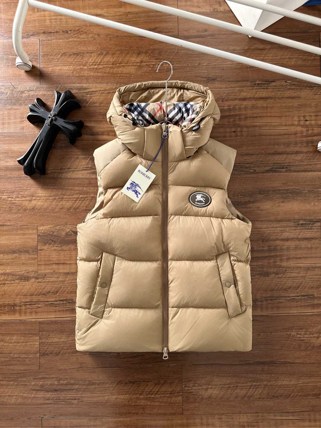 Burberry Down Jacket White Duck Down