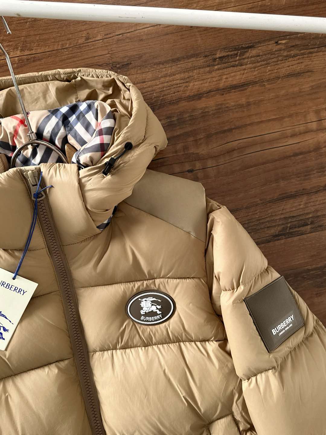 Burberry Down Jacket White Duck Down