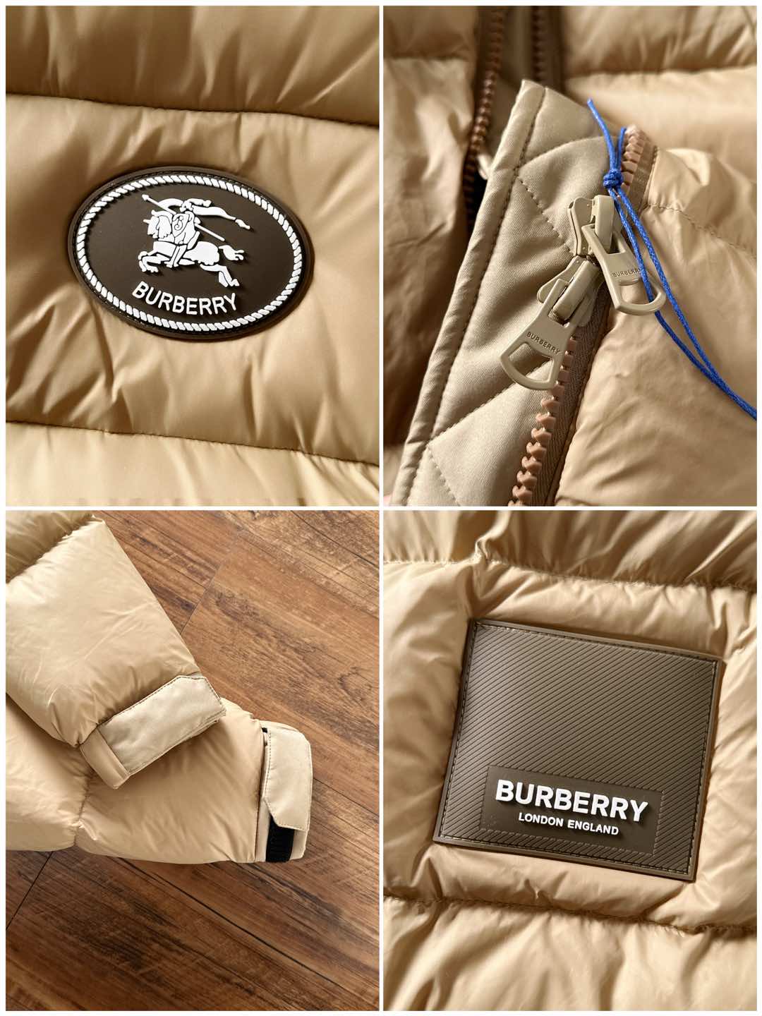 Burberry Down Jacket White Duck Down