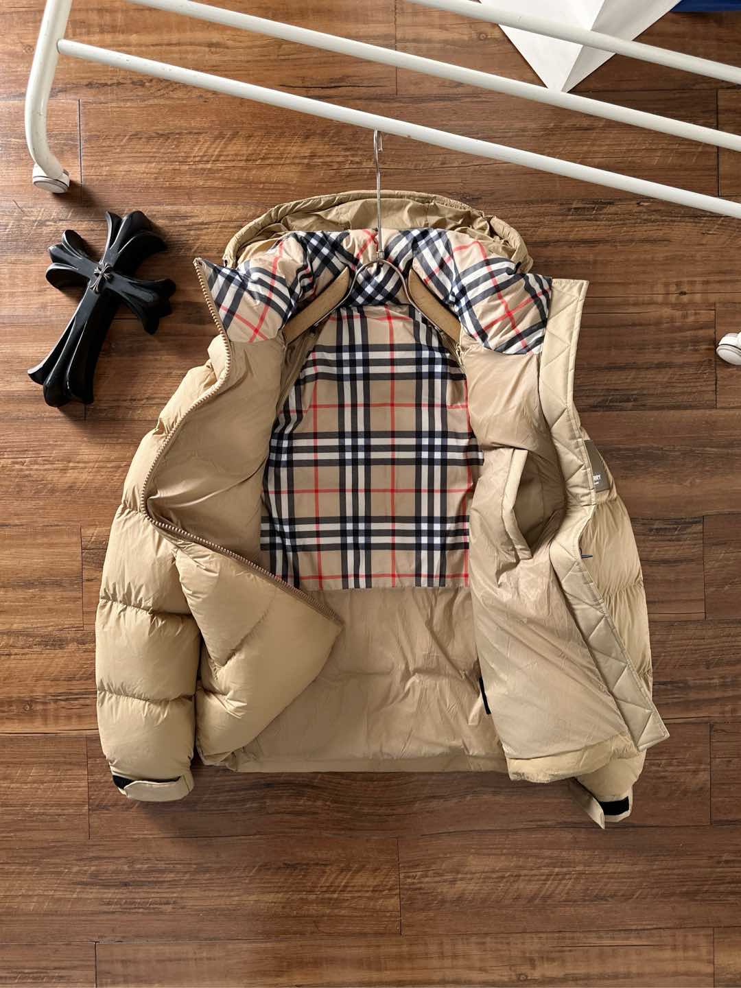 Burberry Down Jacket White Duck Down