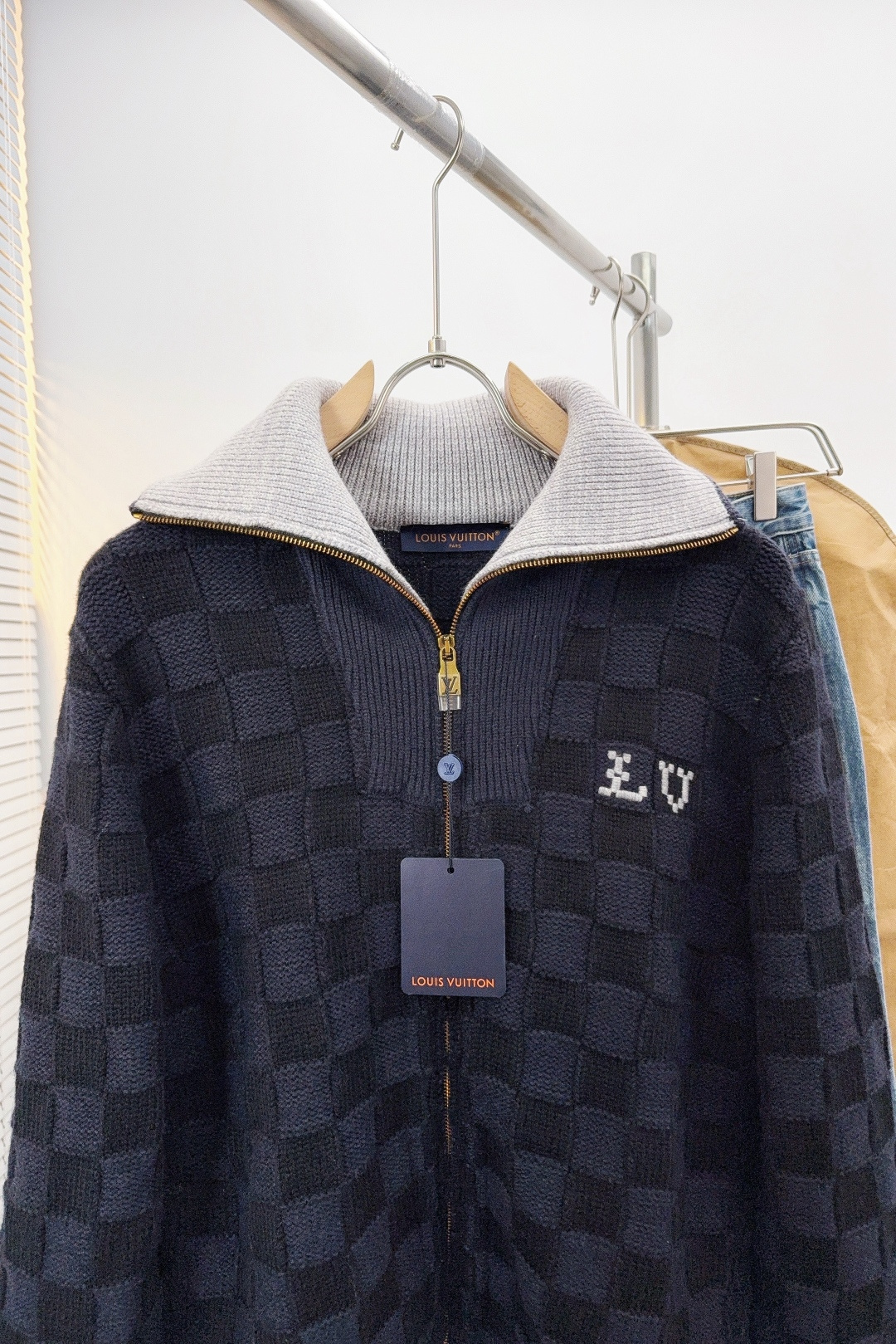 Louis Vuitton Basic Clothing Knitted Black S-l-xl