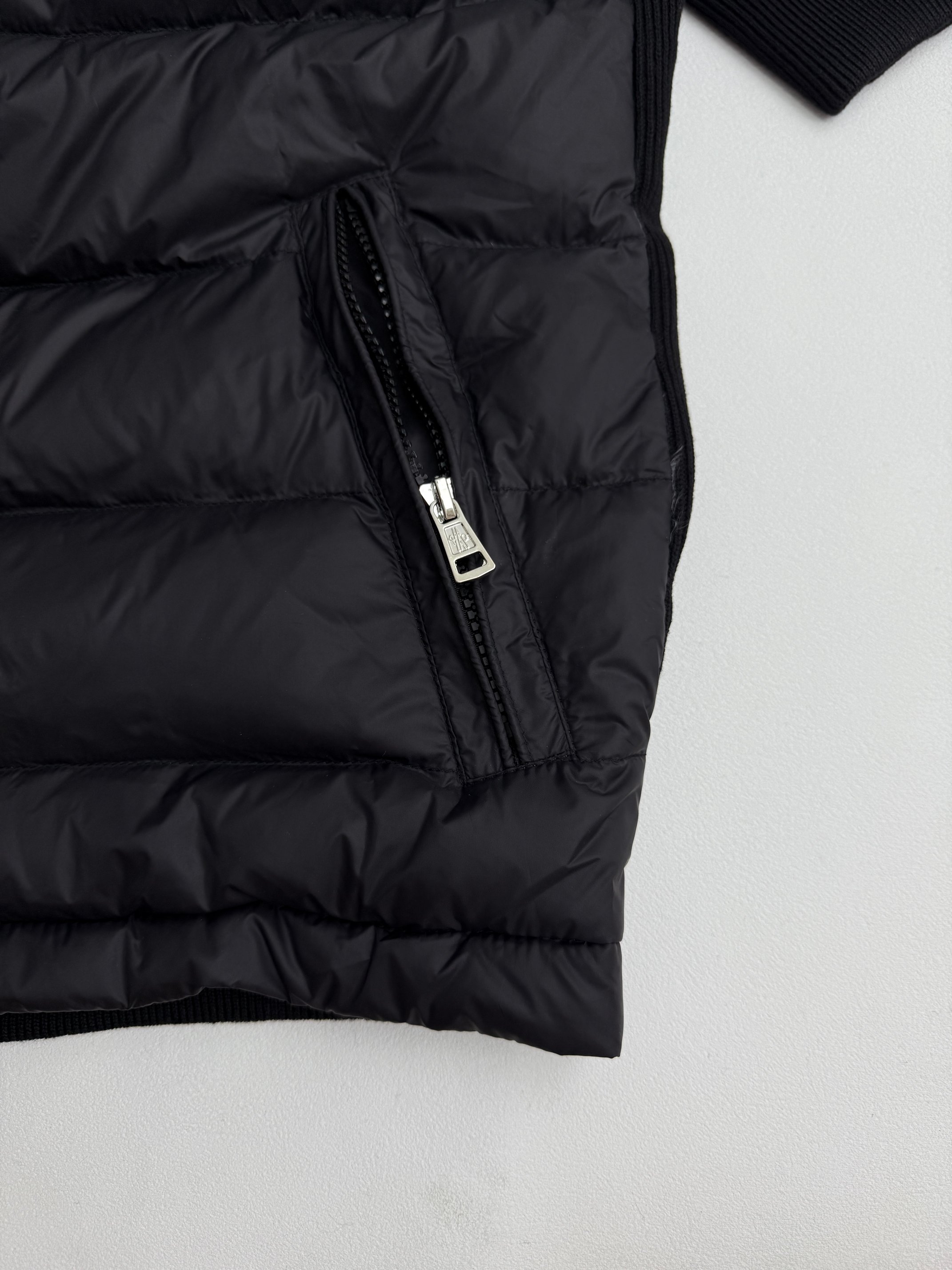 Moncler Down Jacket Wool Hooded M-l
