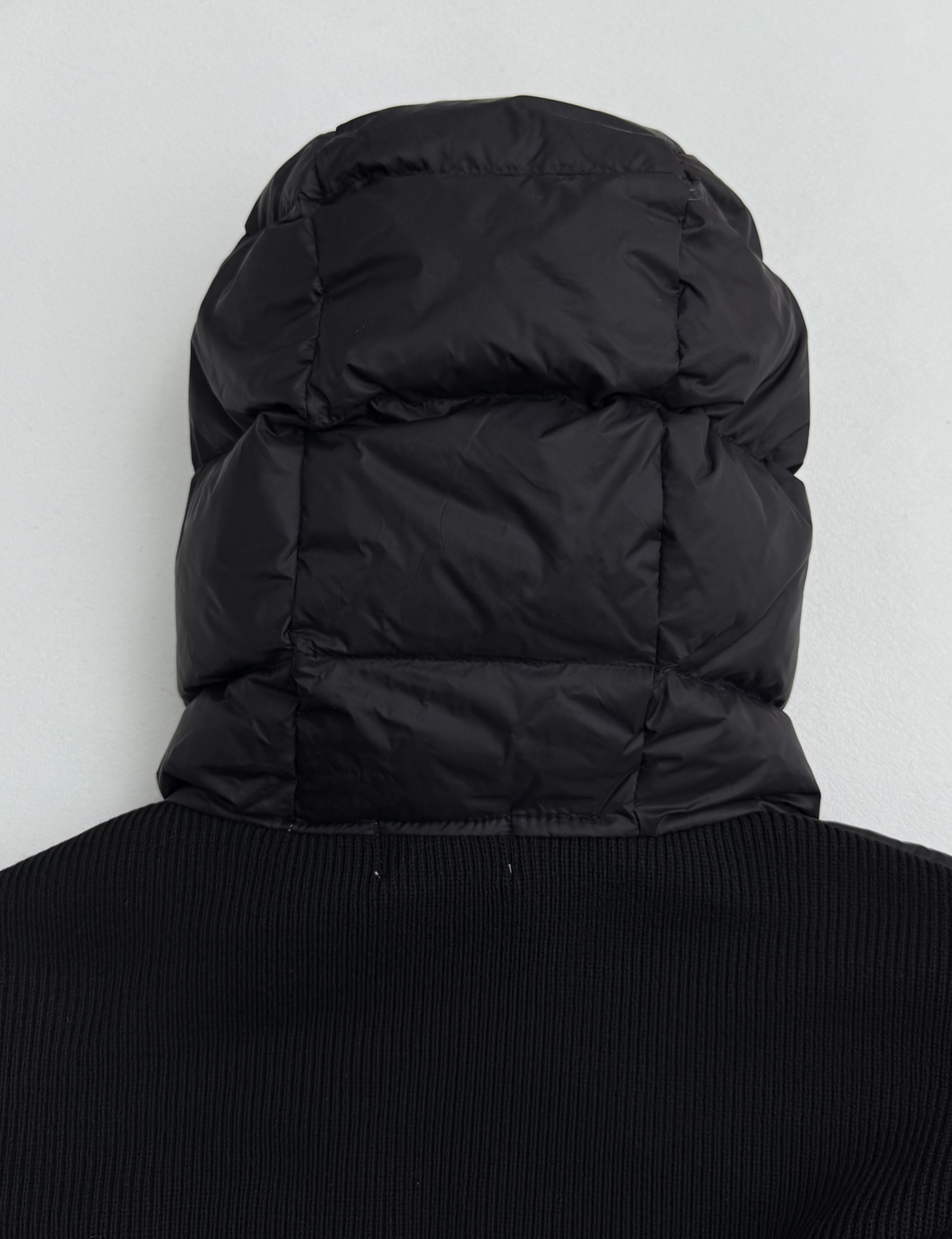 Moncler Down Jacket Wool Hooded M-l