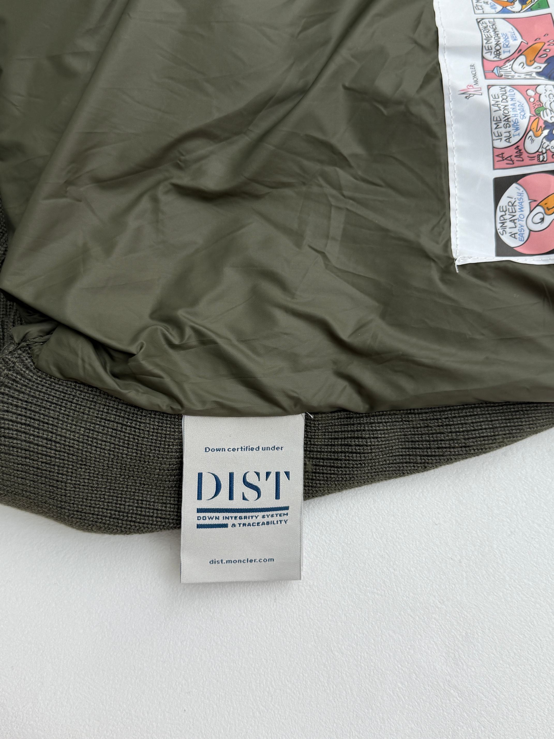 Moncler Down Jacket Wool Hooded M-l