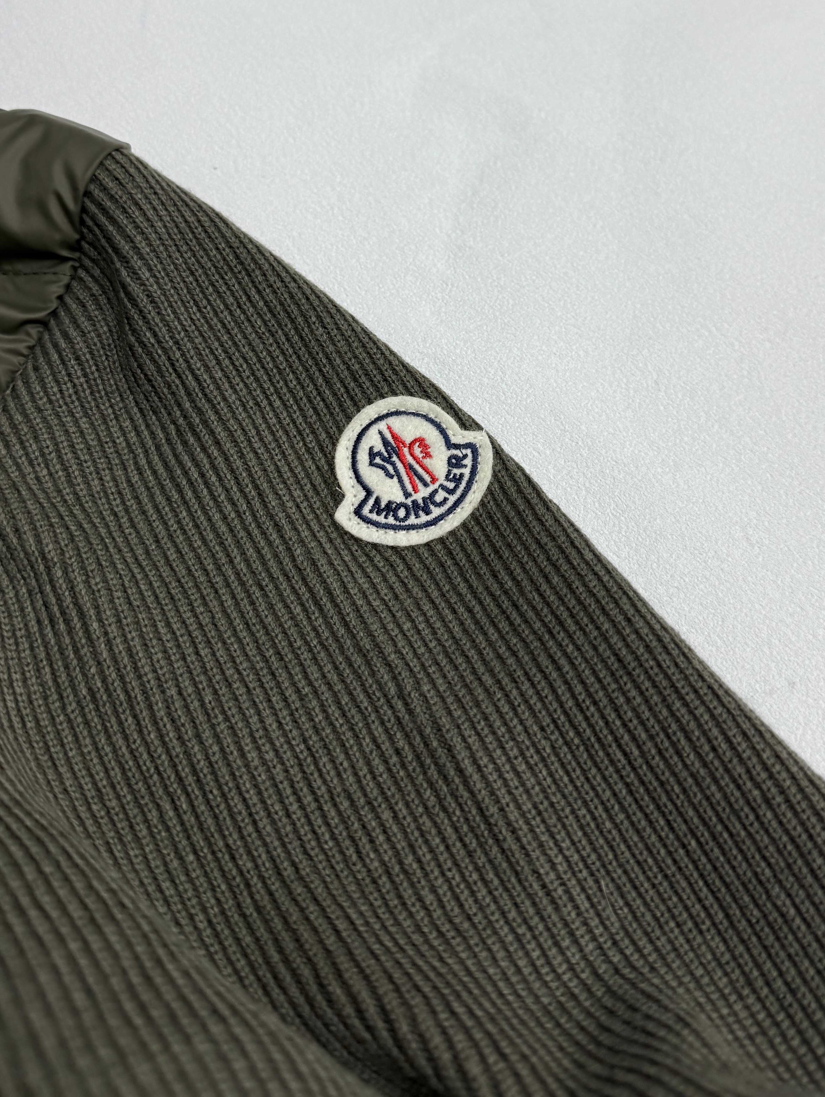 Moncler Down Jacket Wool Hooded M-l