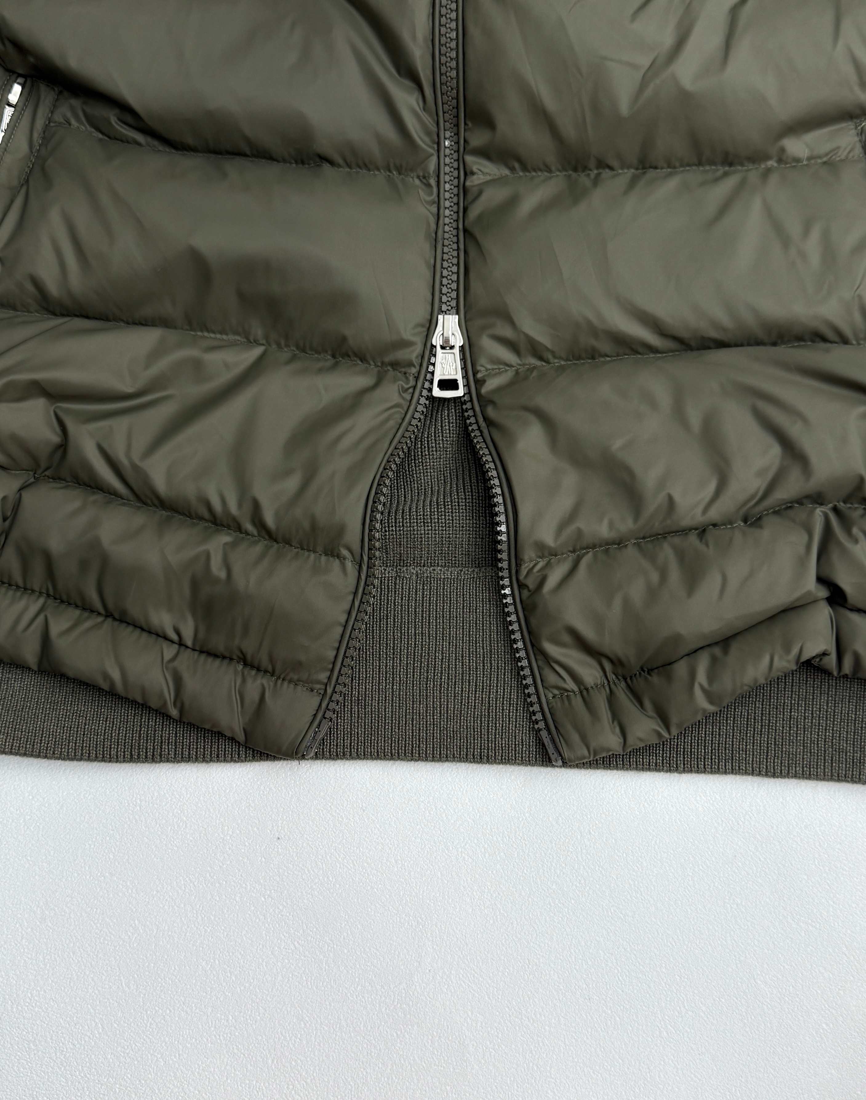Moncler Down Jacket Wool Hooded M-l