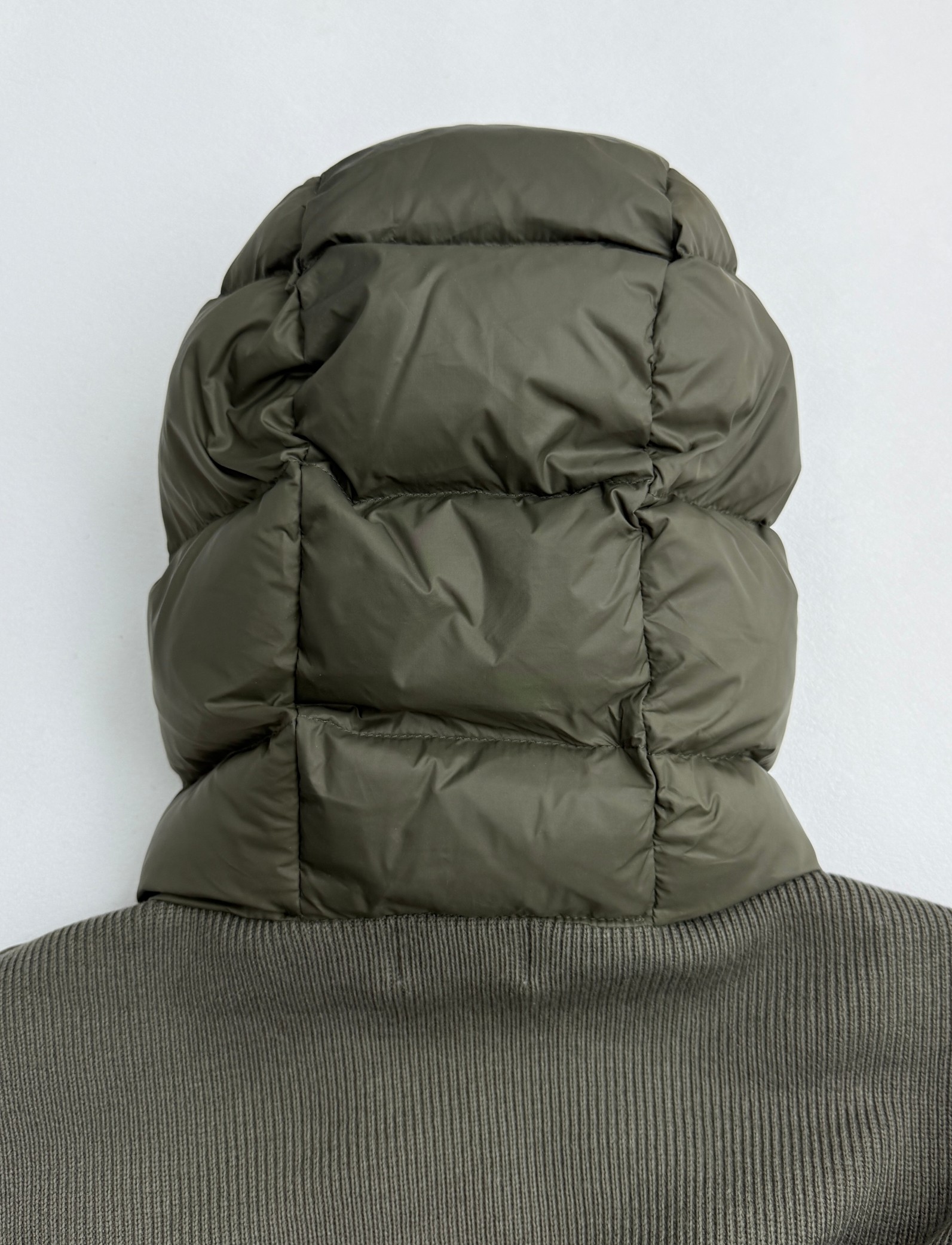 Moncler Down Jacket Wool Hooded M-l