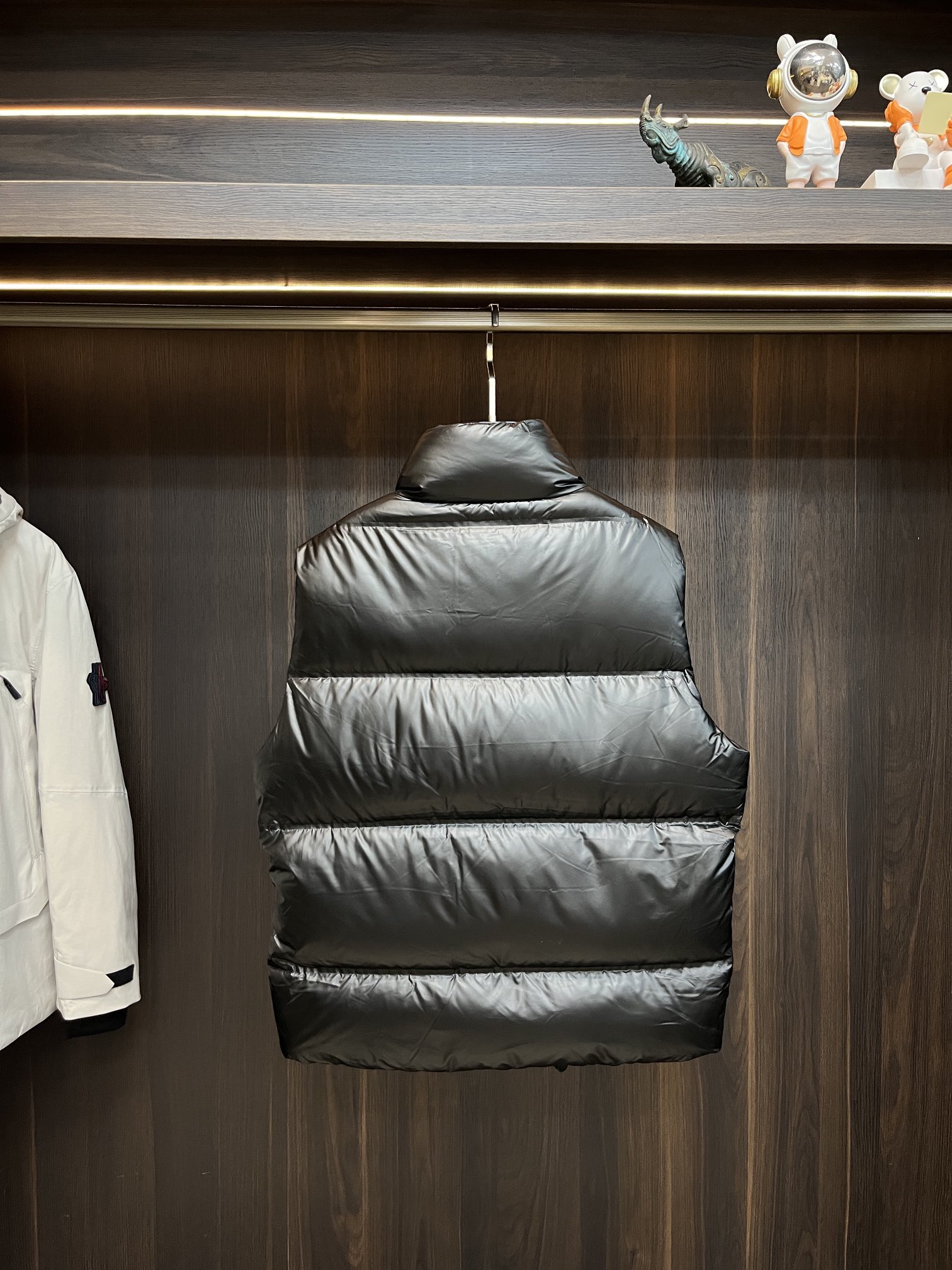 Prada Couple Down Jacket White Duck Down Black S-l-xxl