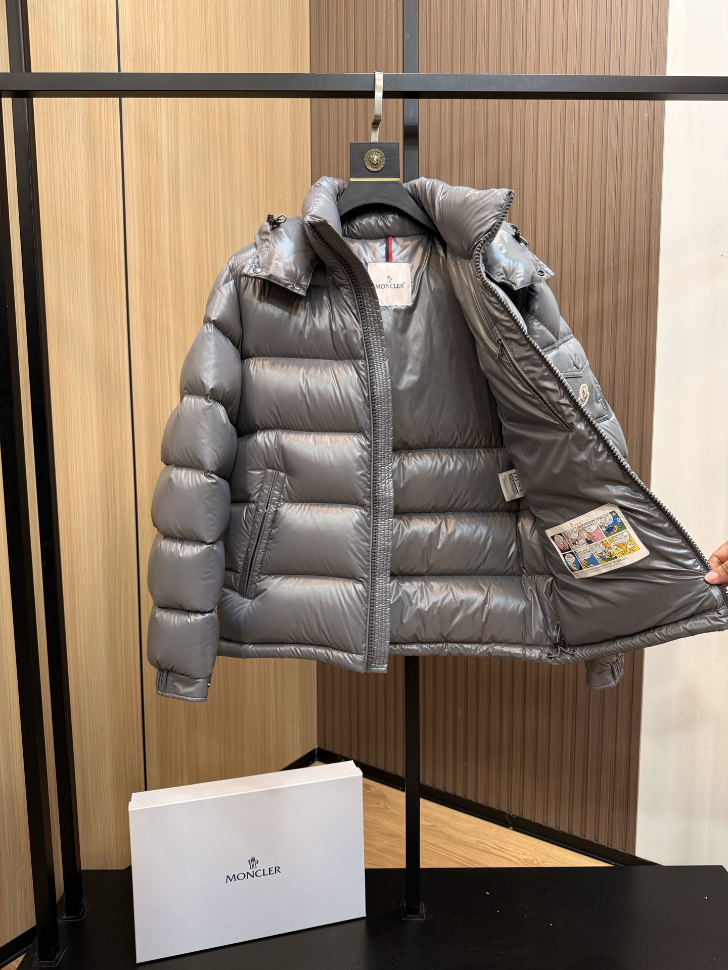 Moncler Couple Basic Clothing Goose Down M-l