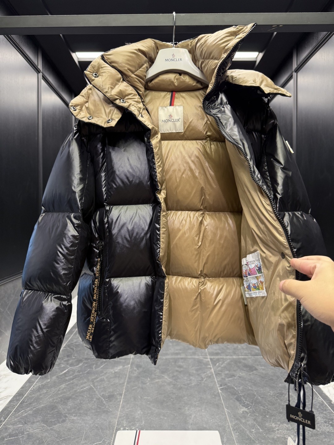 Moncler Down Jacket White Duck Down M-l