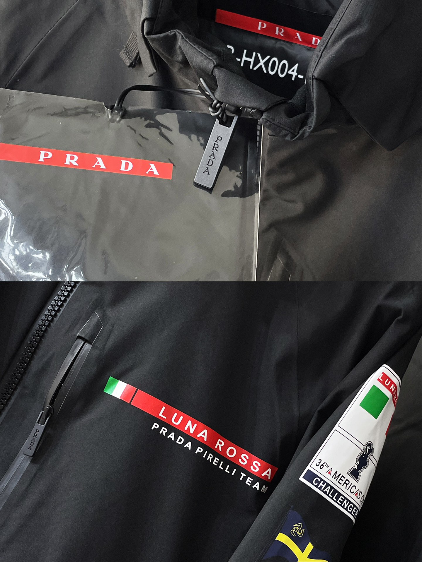 Prada Basic Clothing White Duck Down Printed S-m-l-xl-xxl-xxxl
