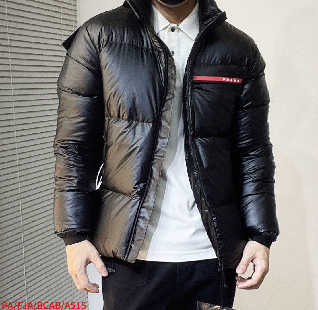 Prada Down Jacket Red M-l-xl-xxl