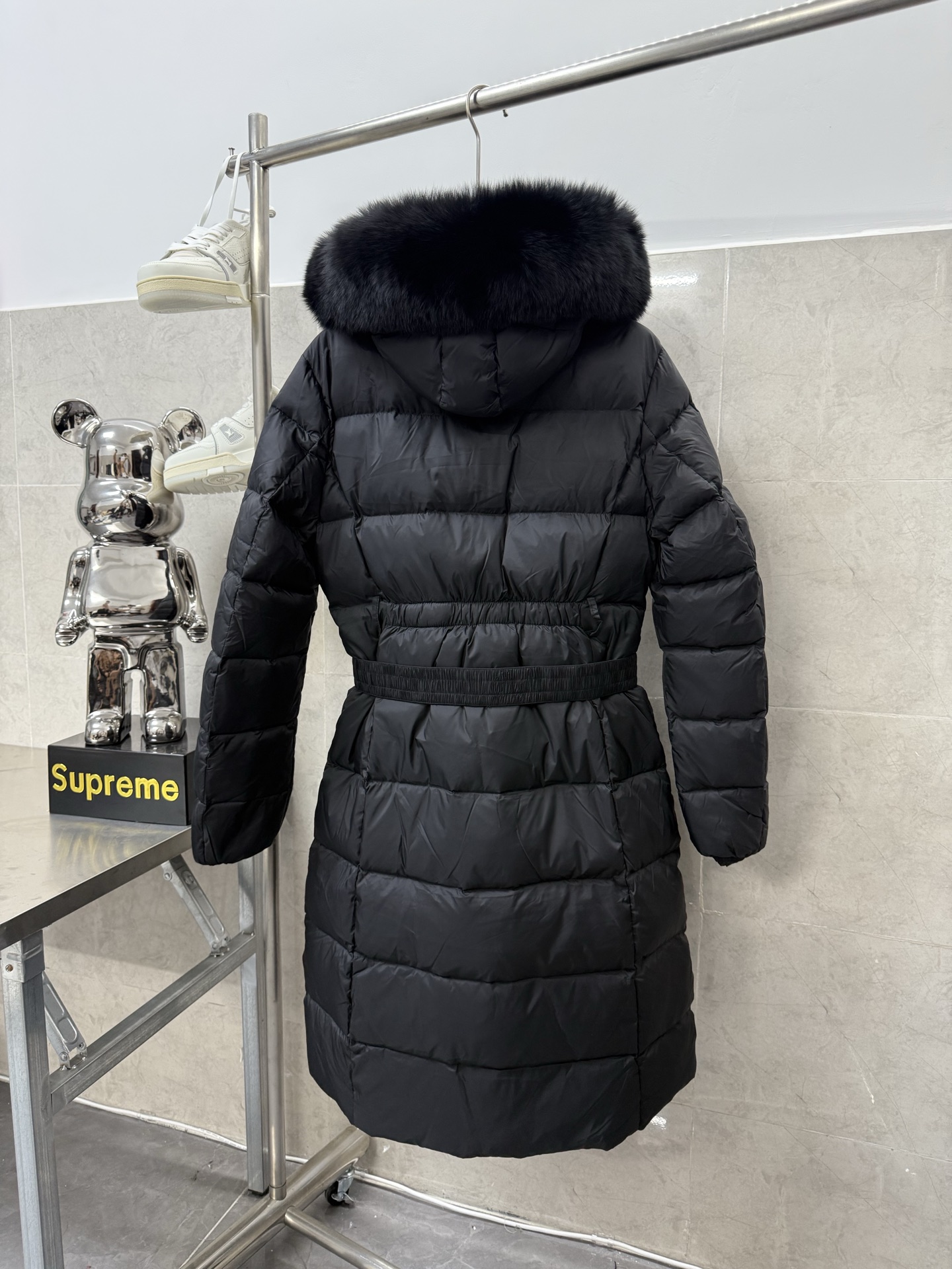 Moncler Female Down Jacket Black Slim Fit M-l