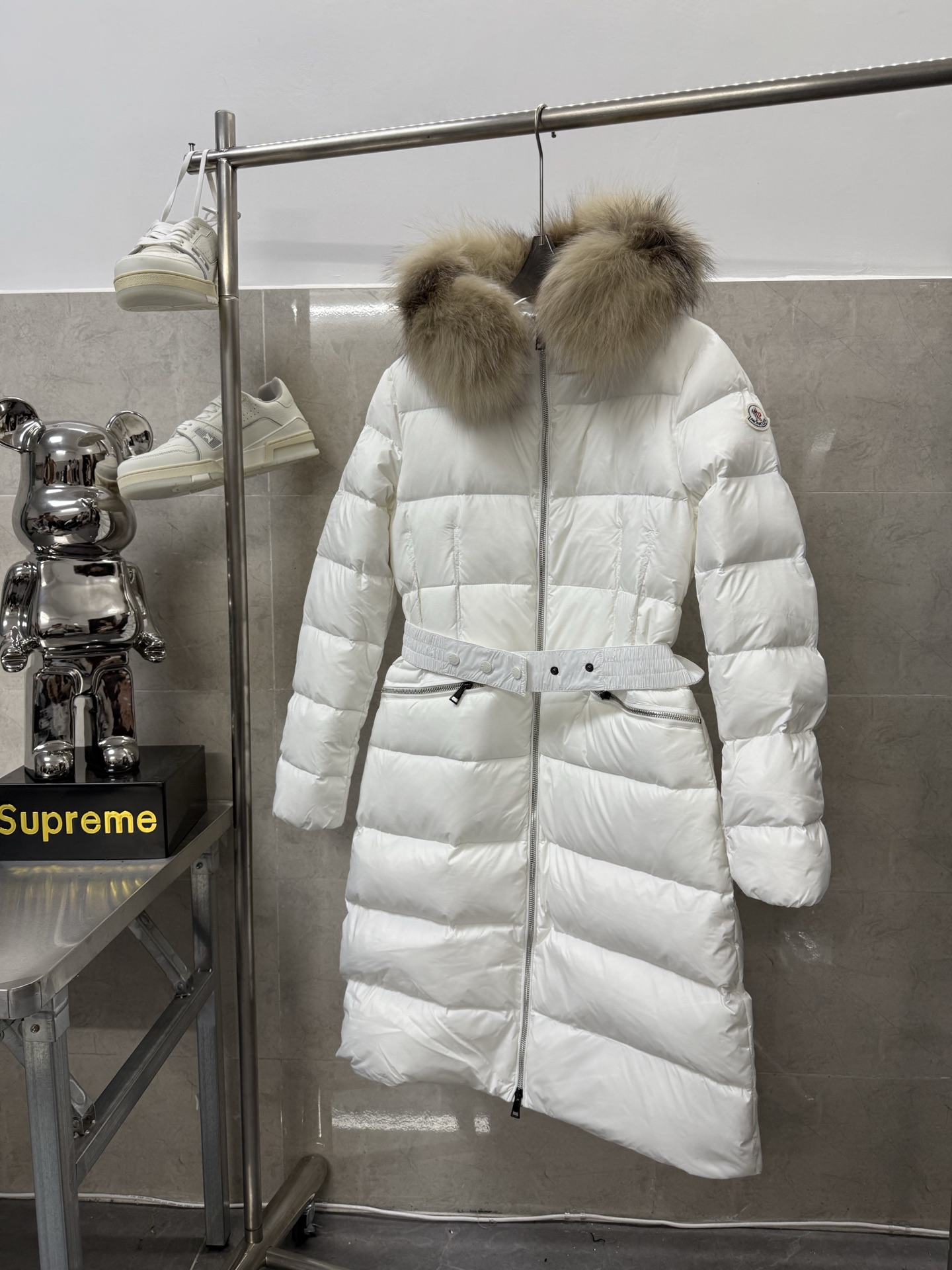 Moncler Female Down Jacket Black Slim Fit M-l
