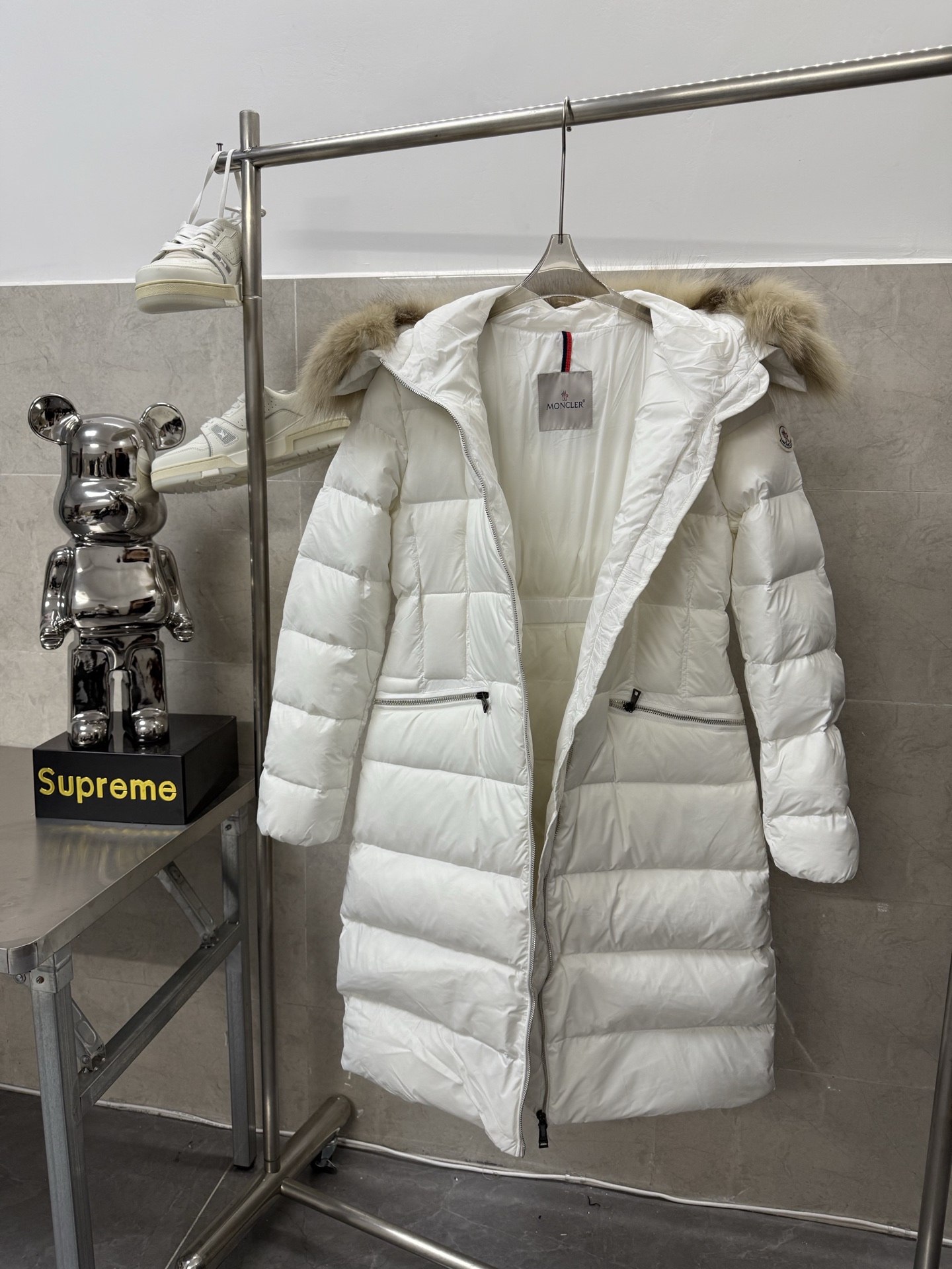 Moncler Female Down Jacket Black Slim Fit M-l