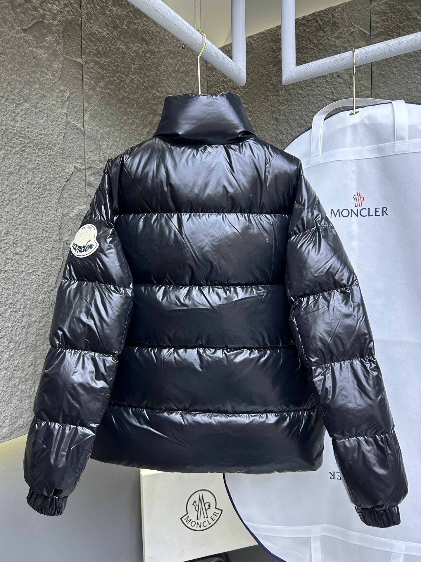 Moncler Male Jacket Black M-l