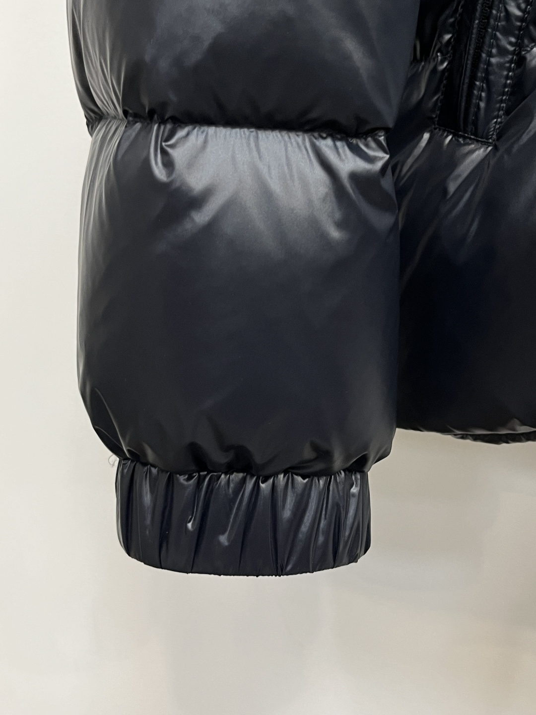 Moncler Male Down Jacket Goose Down Black Slim Fit M-l-xl
