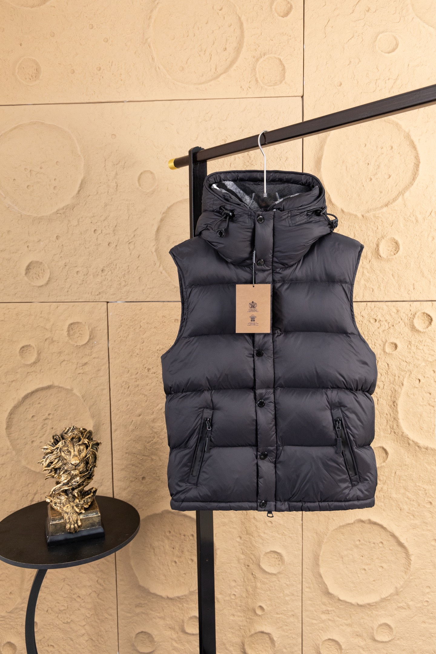 Burberry Vest Black Hooded S-m-l-xl-xxl