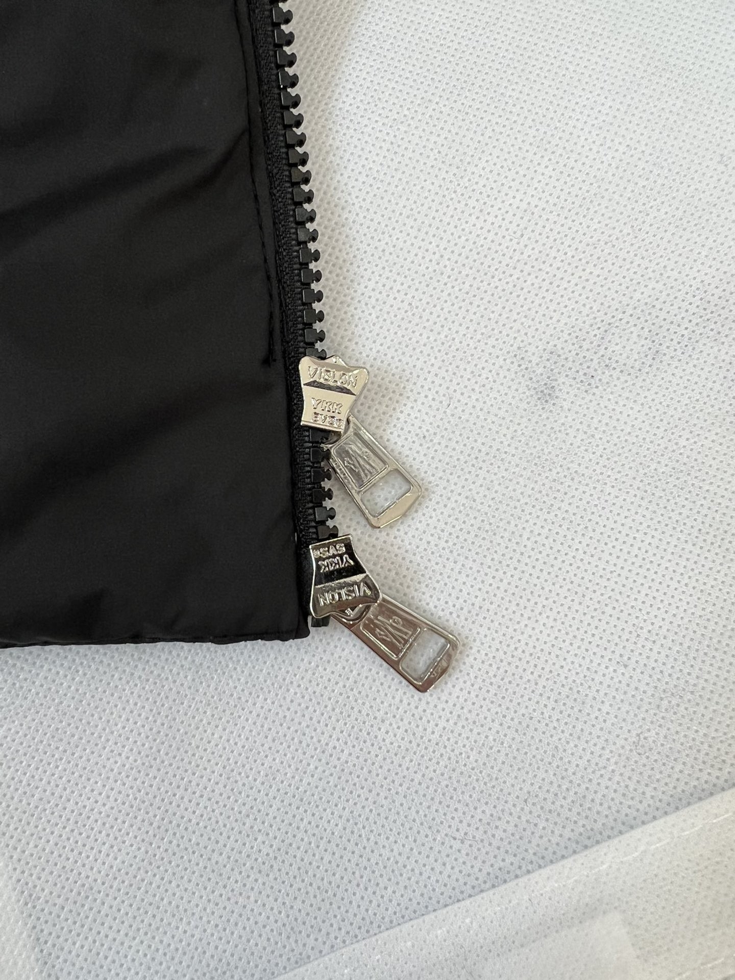 Moncler Down Jacket Knitted White M-l