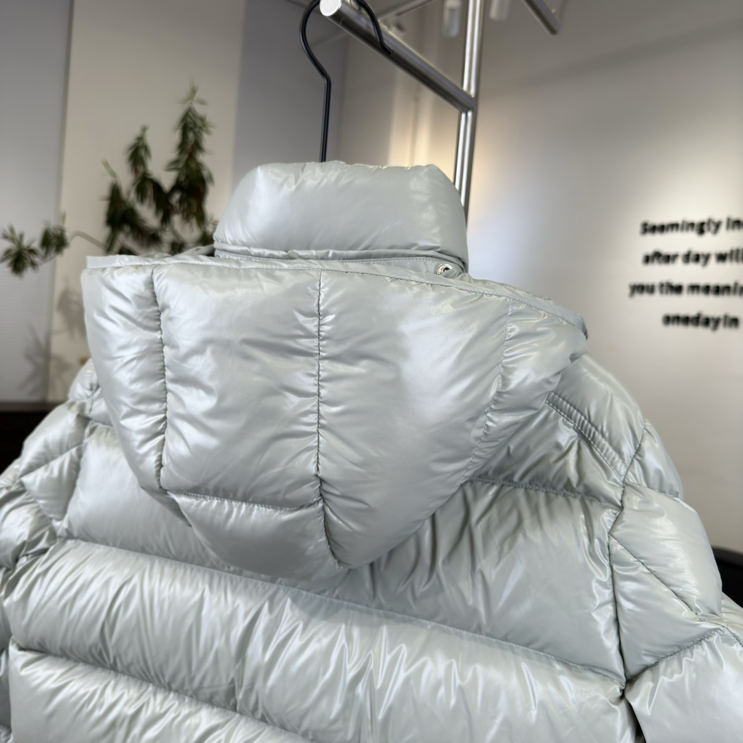 Moncler Down Jacket Goose Down Black M-l