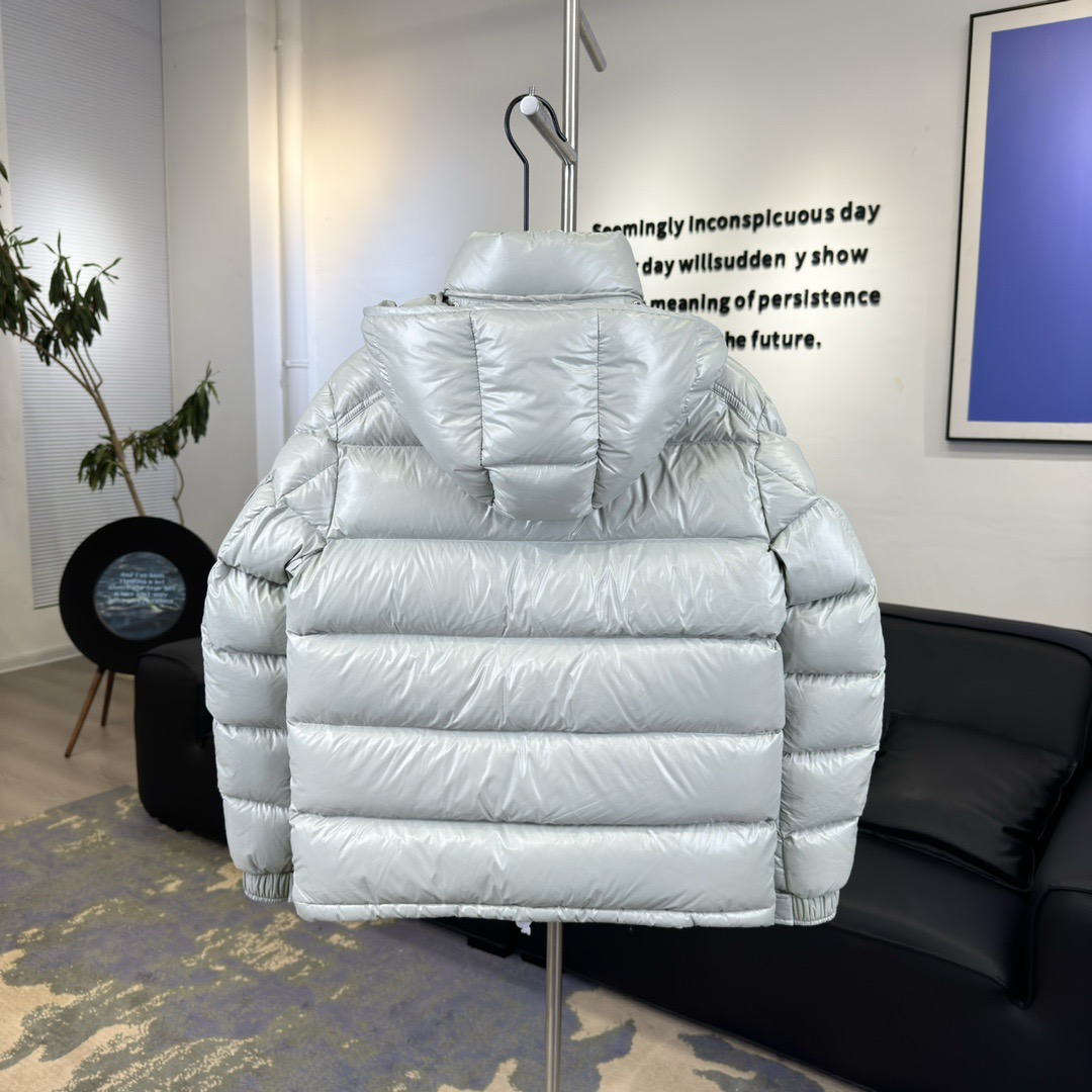 Moncler Down Jacket Goose Down Black M-l