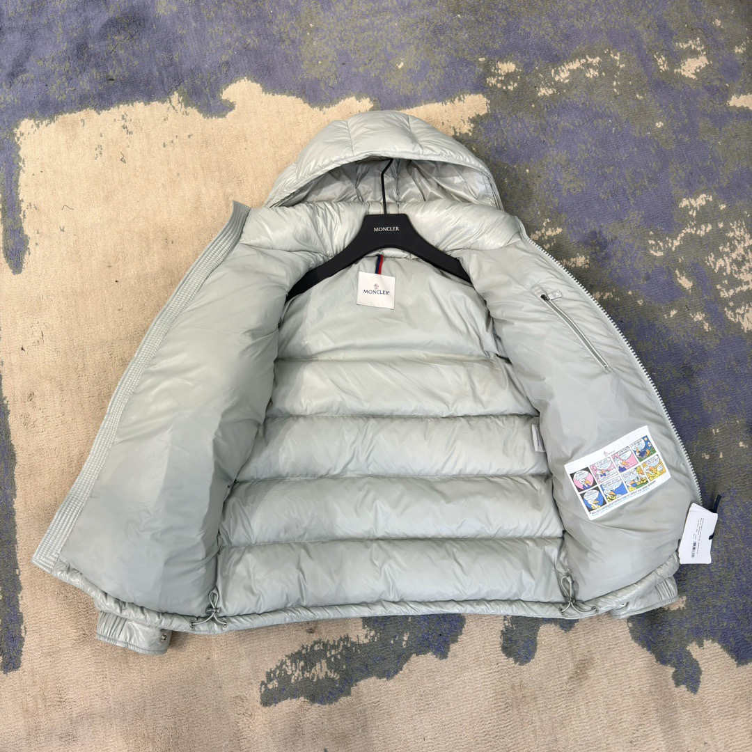 Moncler Down Jacket Goose Down Black M-l