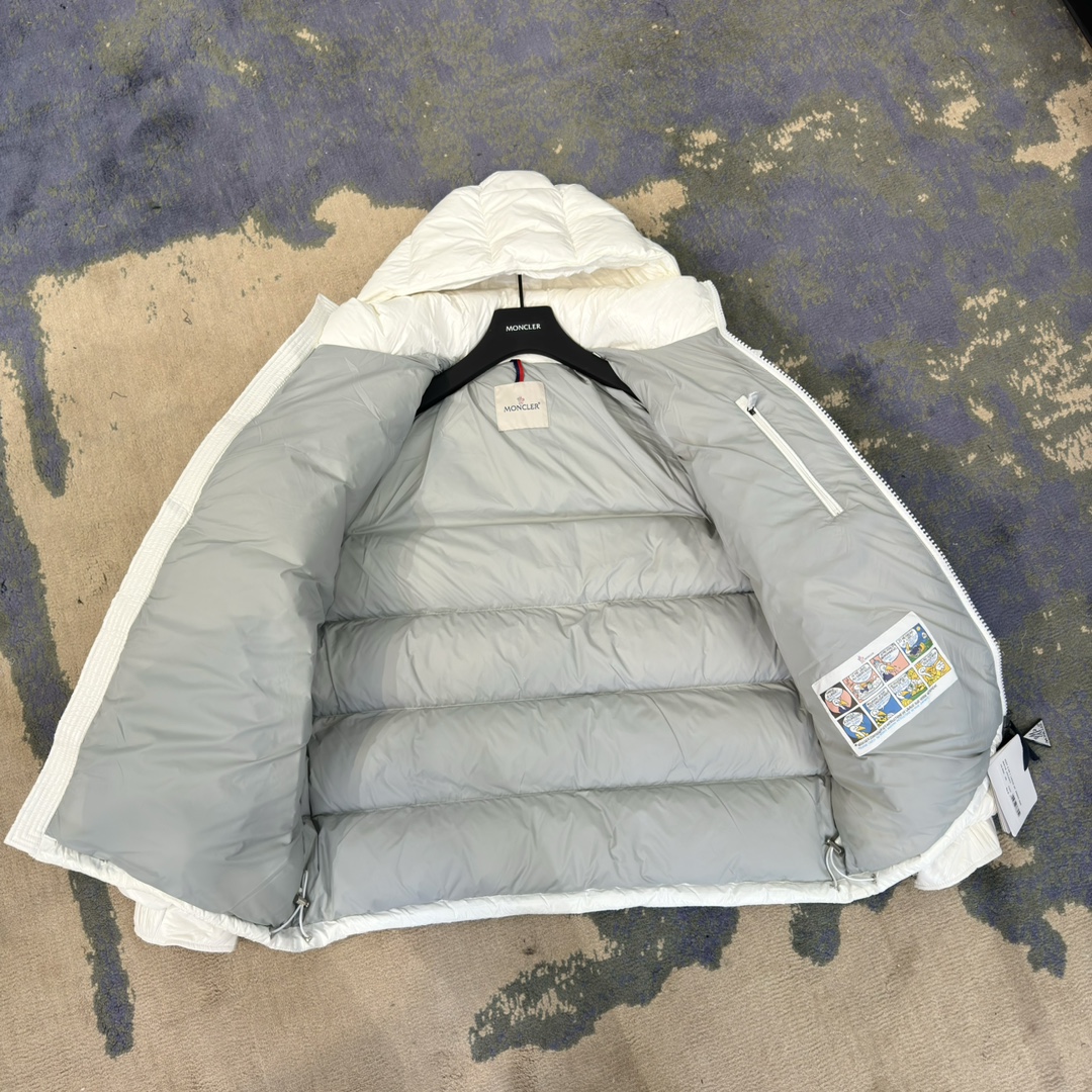 Moncler Down Jacket Goose Down Black M-l
