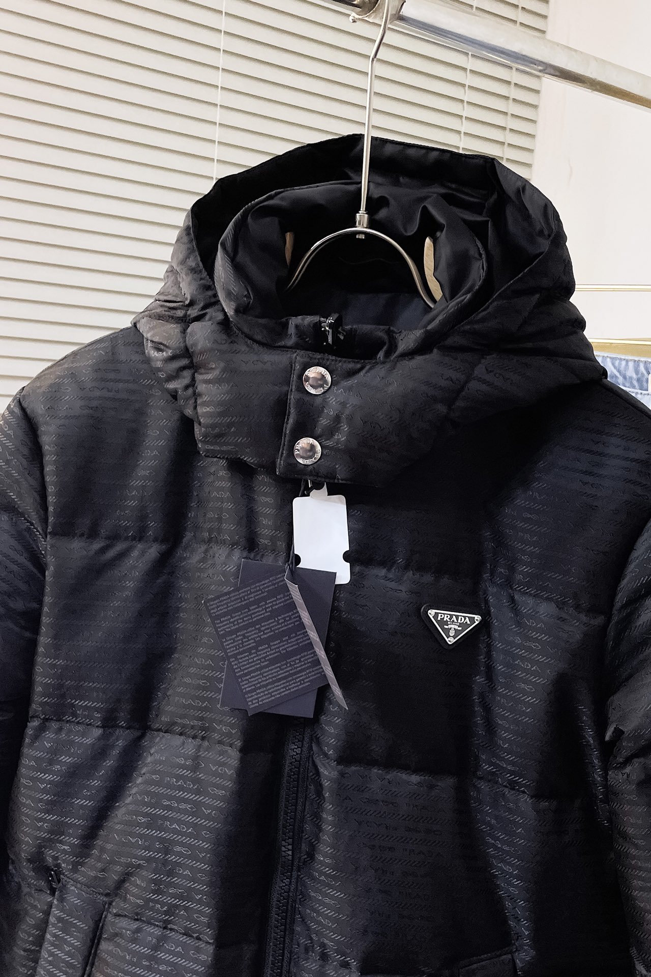 Prada Couple Down Jacket Goose Down M-l-xl