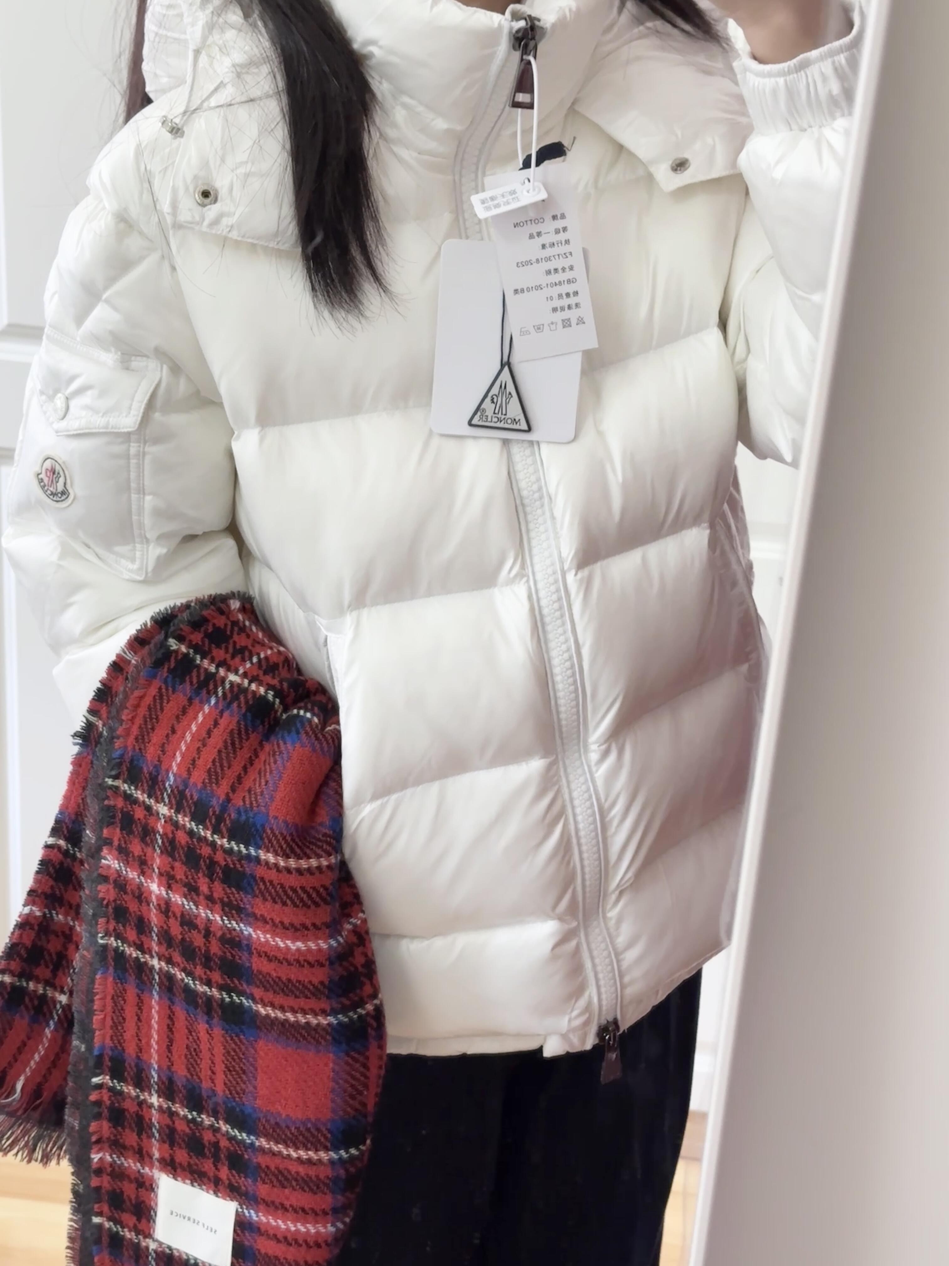Moncler Down Jacket Goose Down Black M-l