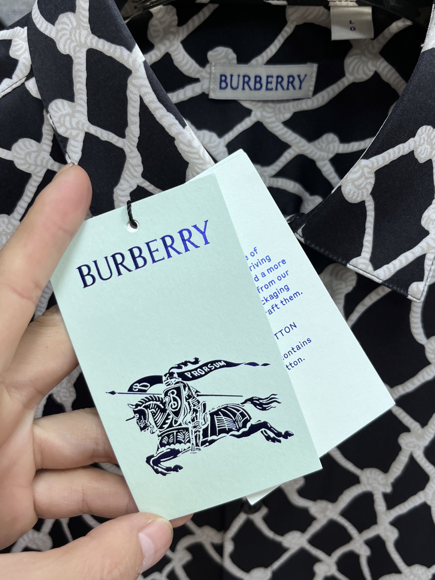 Burberry Shirt Cotton M-xl