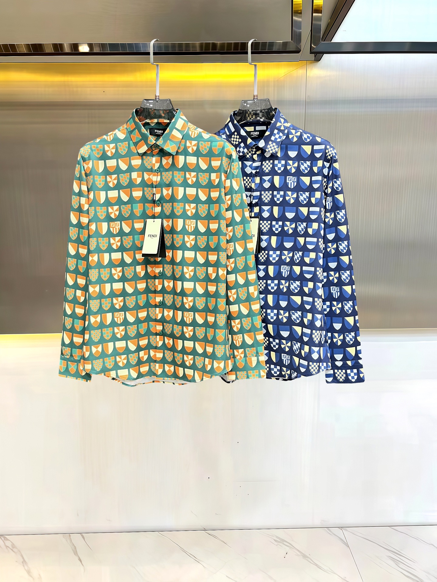 Fendi Shirt Cotton M-xl