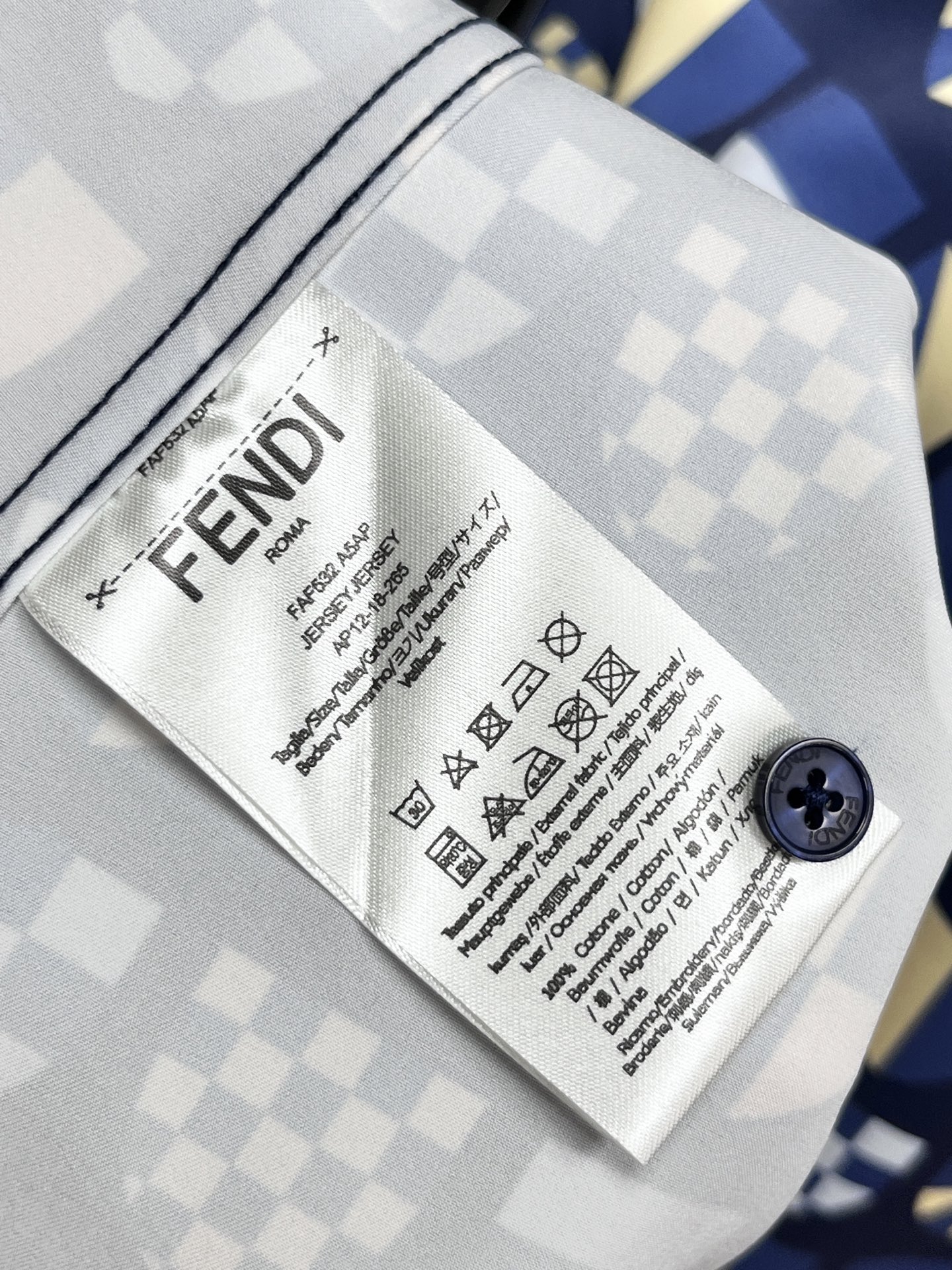 Fendi Shirt Cotton M-xl
