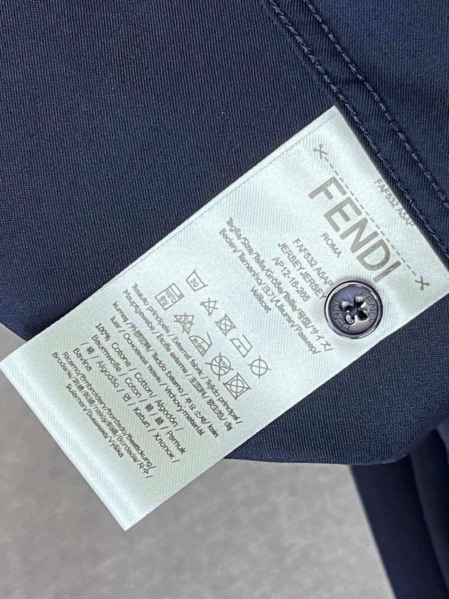 Fendi Shirt Cotton M-xl