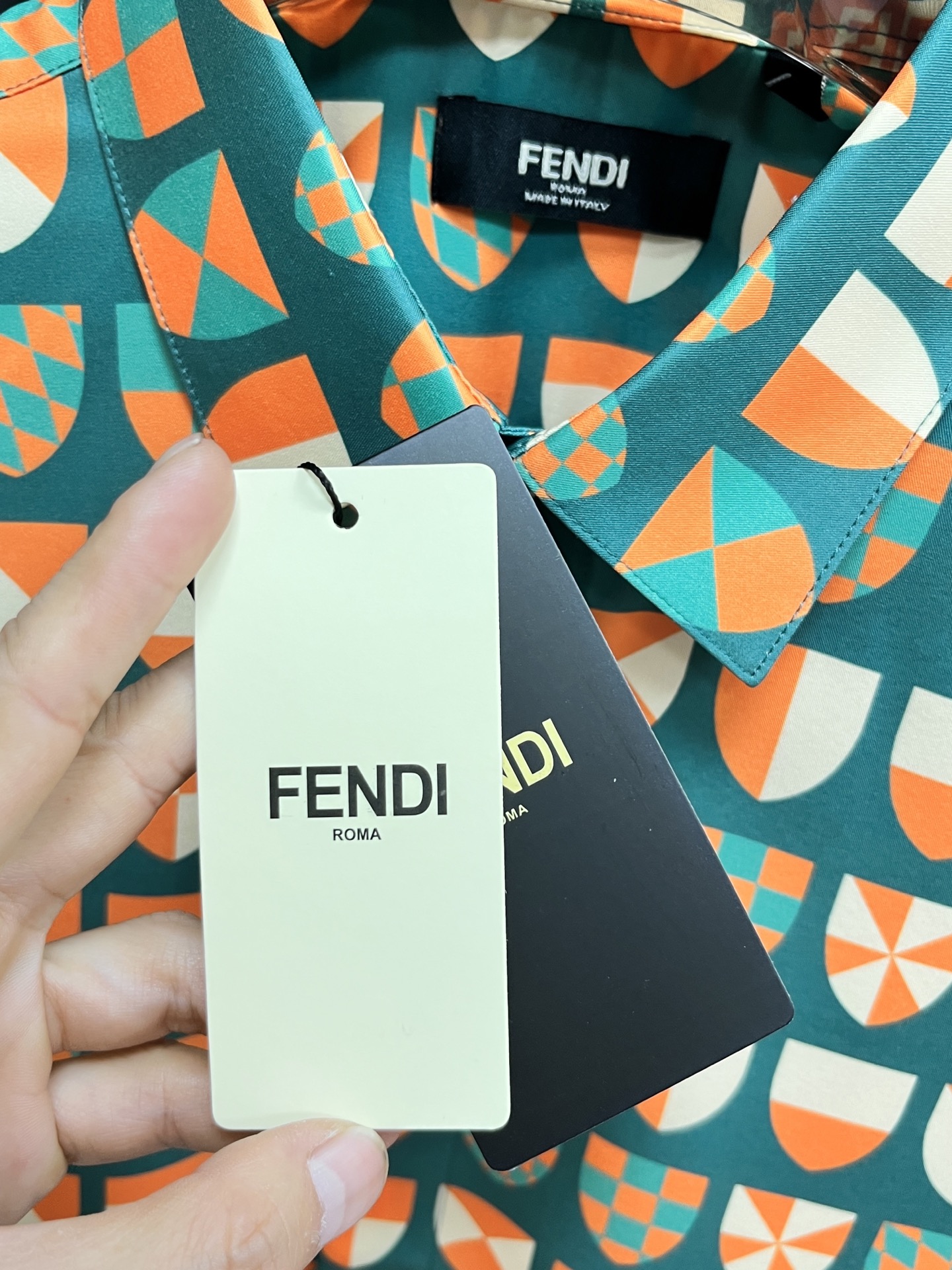 Fendi Shirt Cotton M-xl