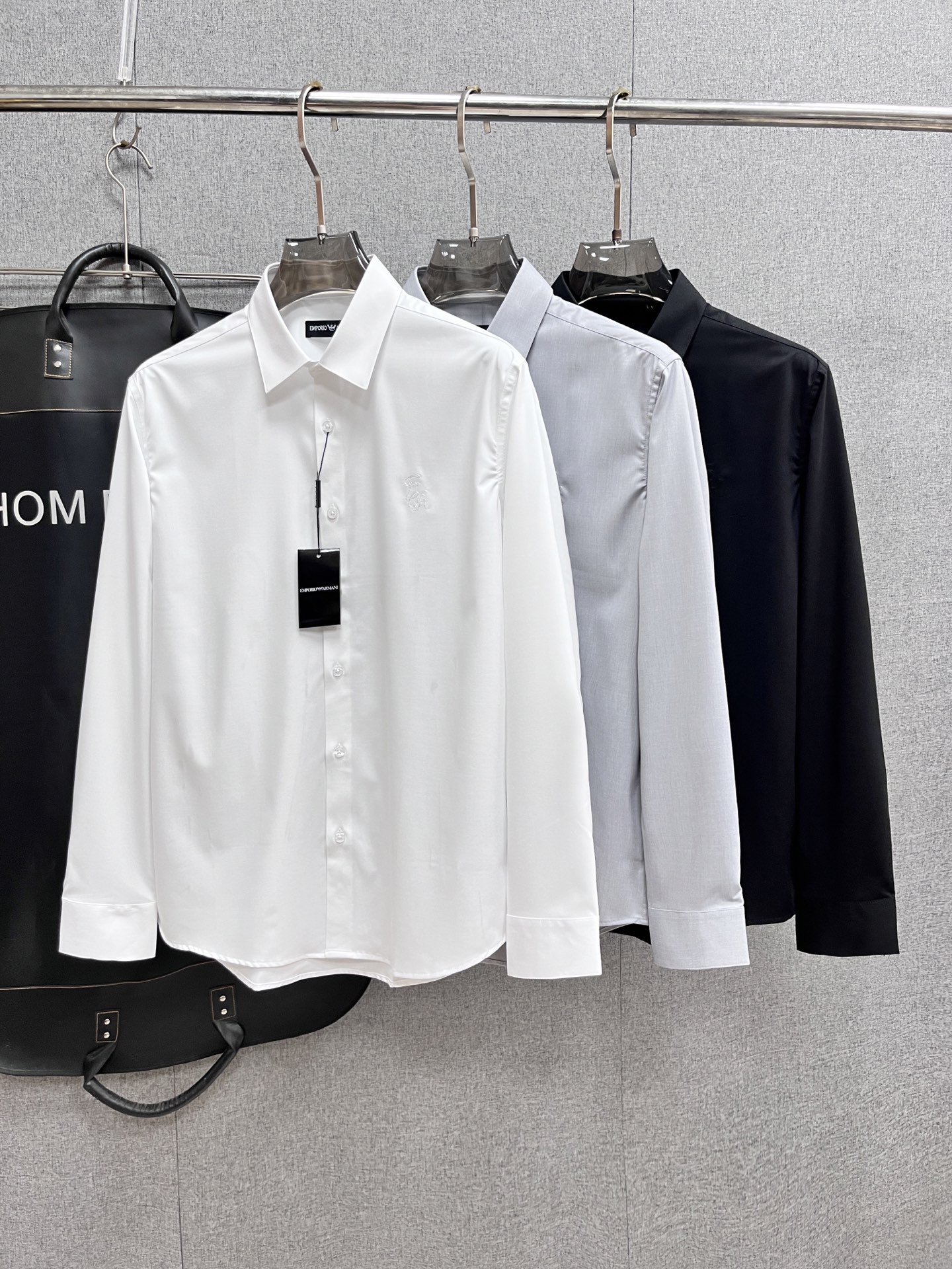 Armani Shirt Cotton M-xl