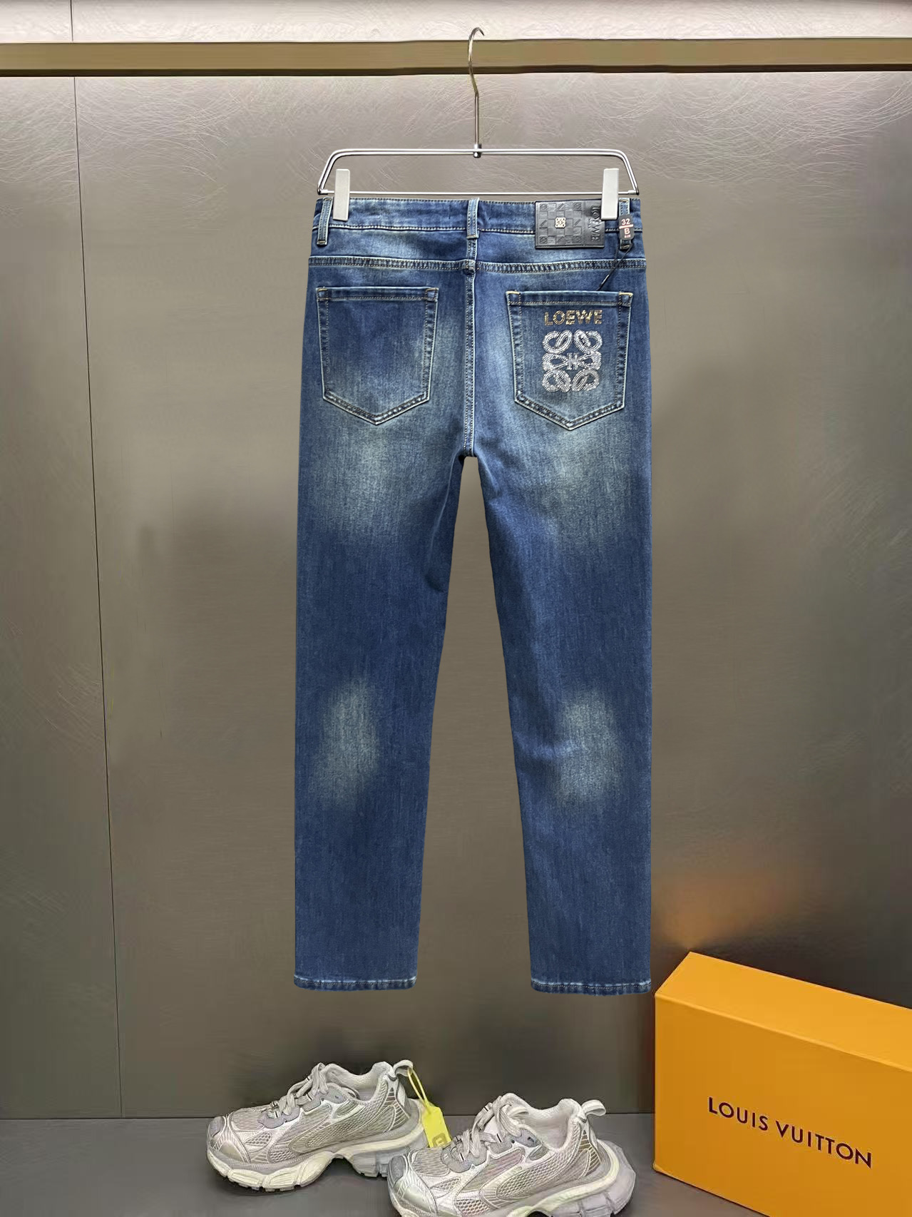 Loewe Jeans Cotton L