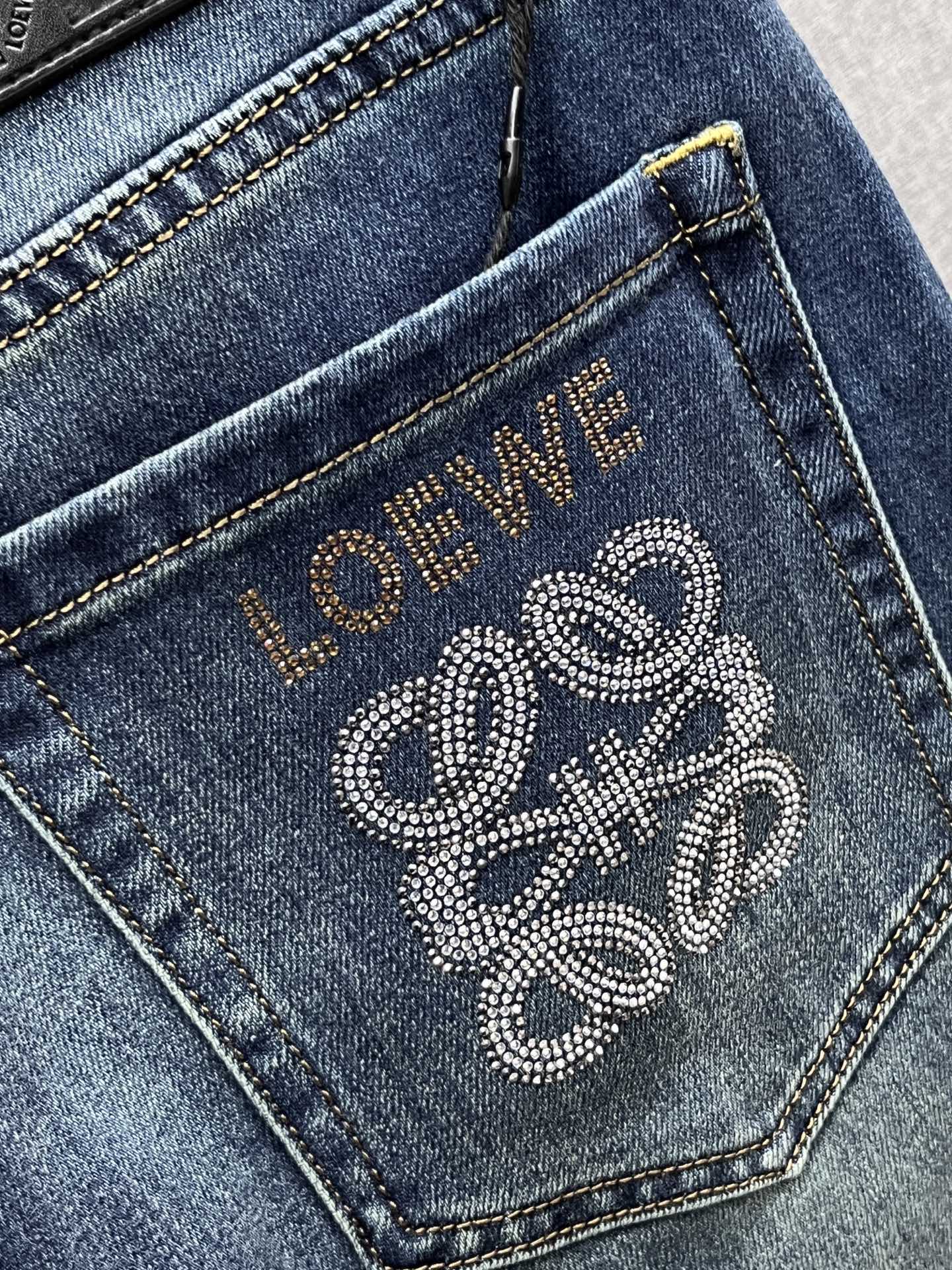 Loewe Jeans Cotton L