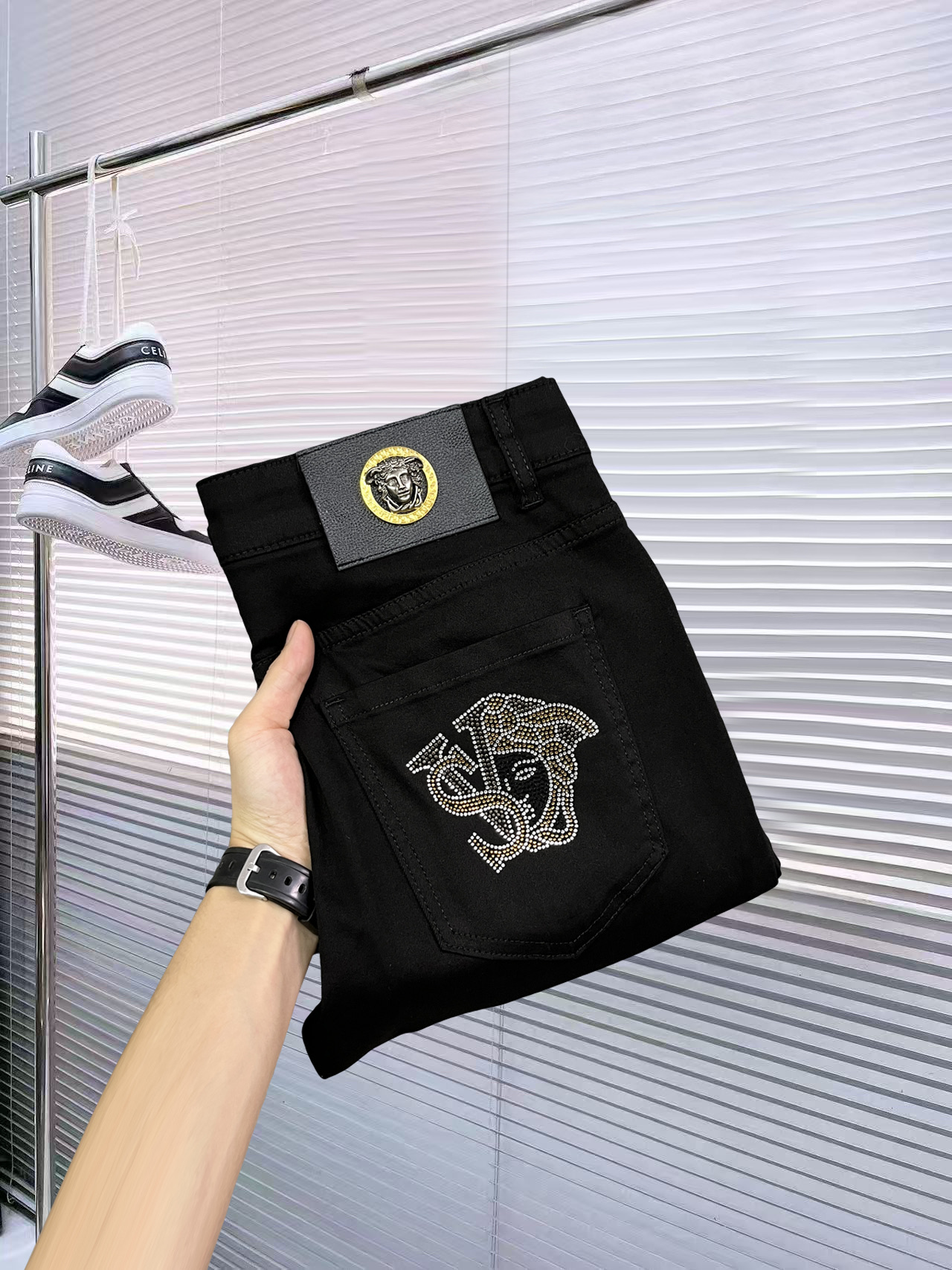 Versace Basic Clothing Cotton L