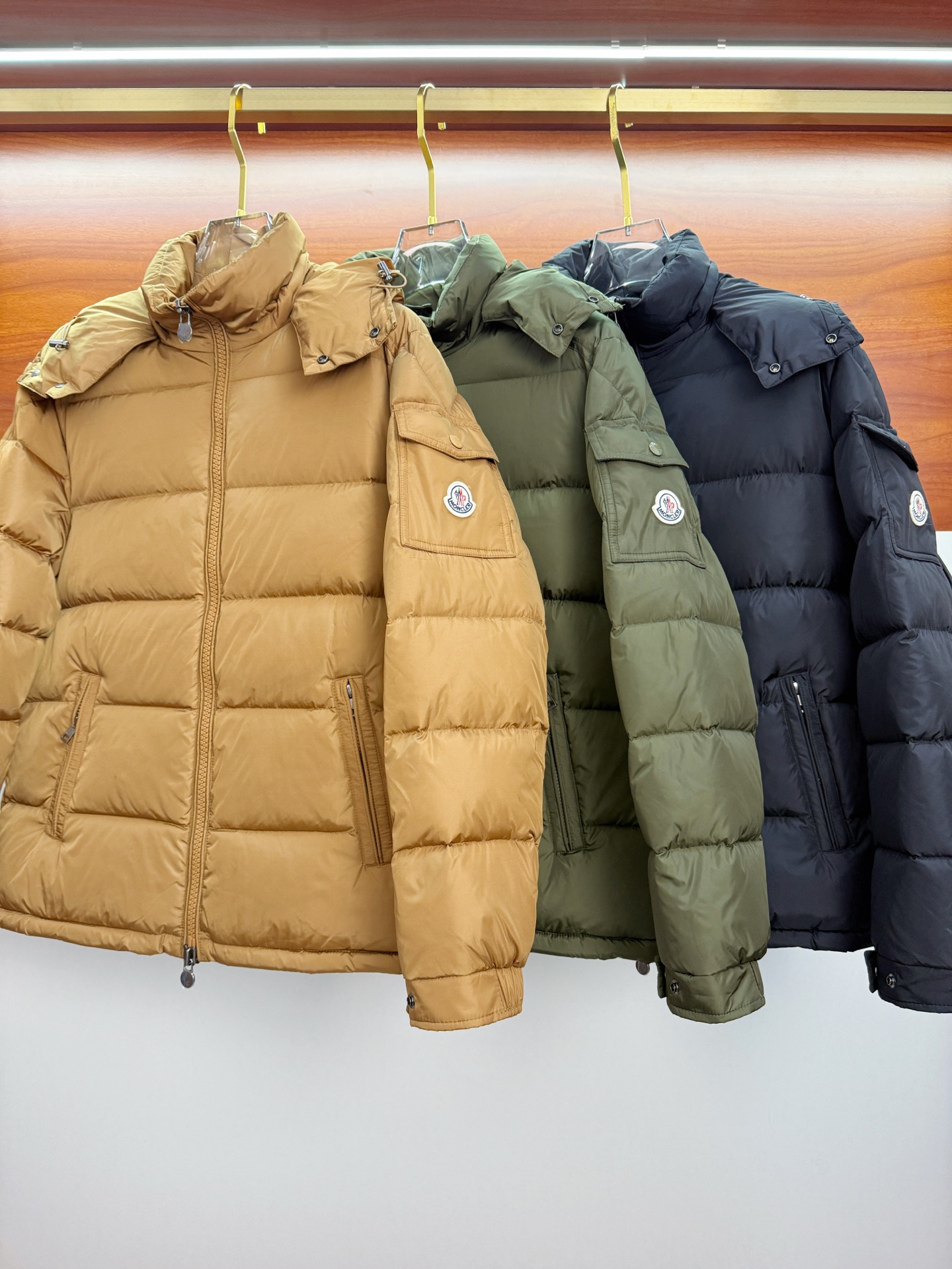 Moncler Couple Down Jacket Goose Down S-m-l
