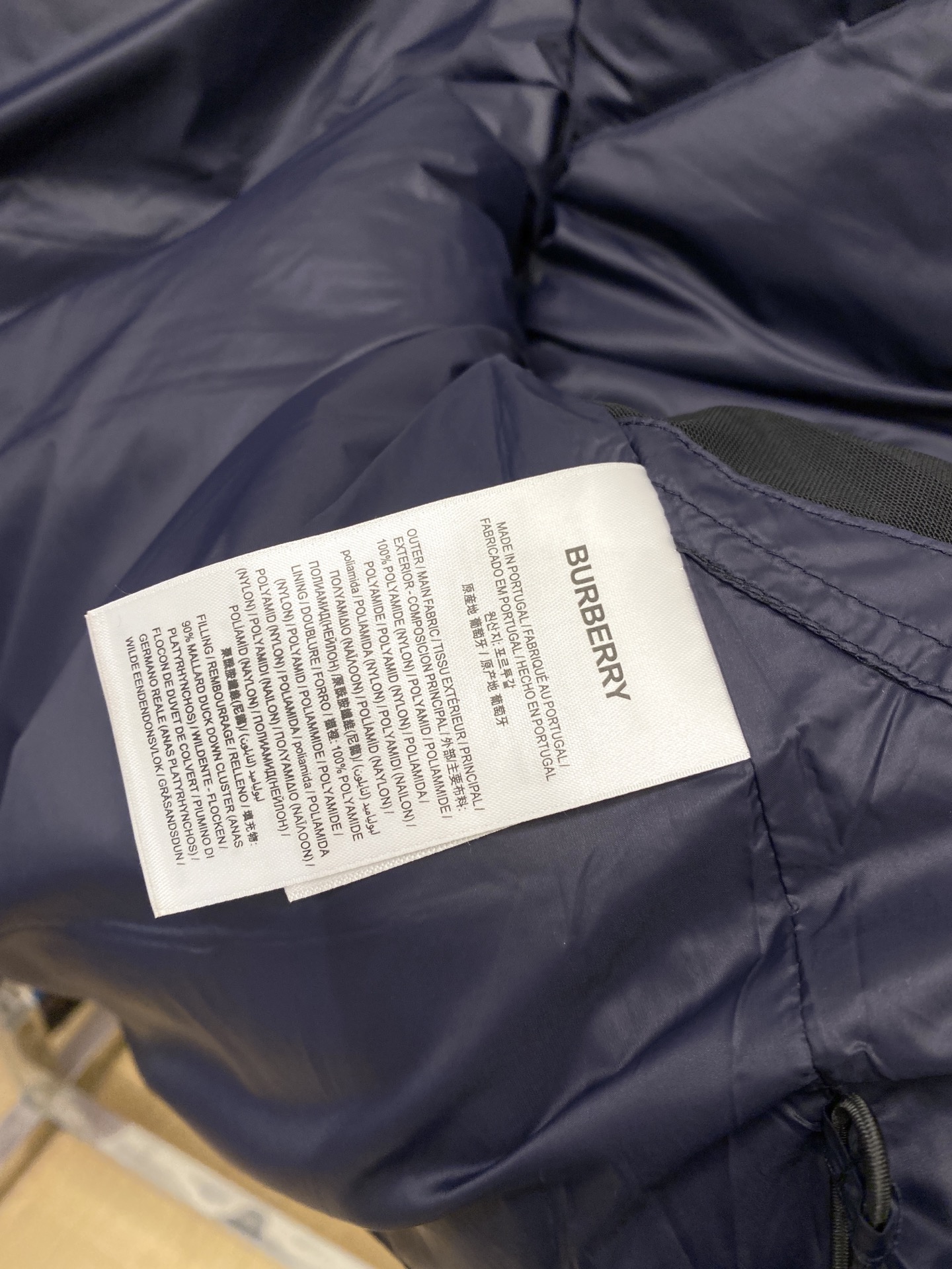 Burberry Male Down Jacket M-xl