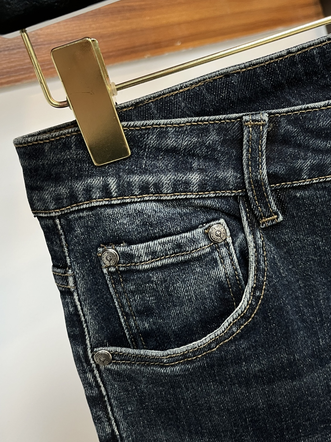 Chrome Hearts Jeans Cotton