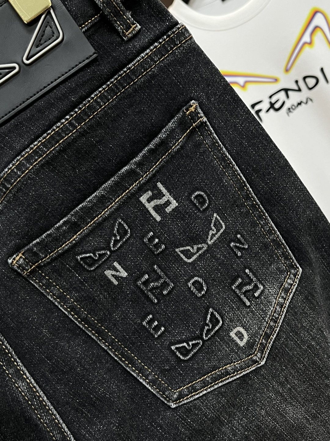 Fendi Jeans Cotton