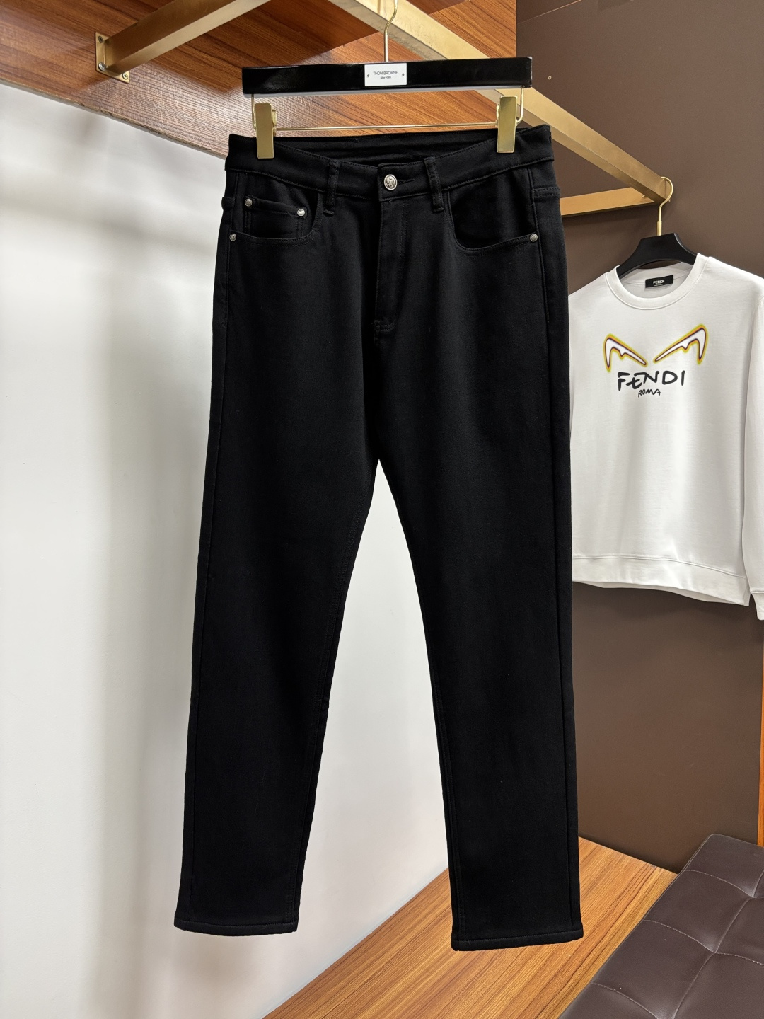 Prada Jeans Cotton Fleece Lined