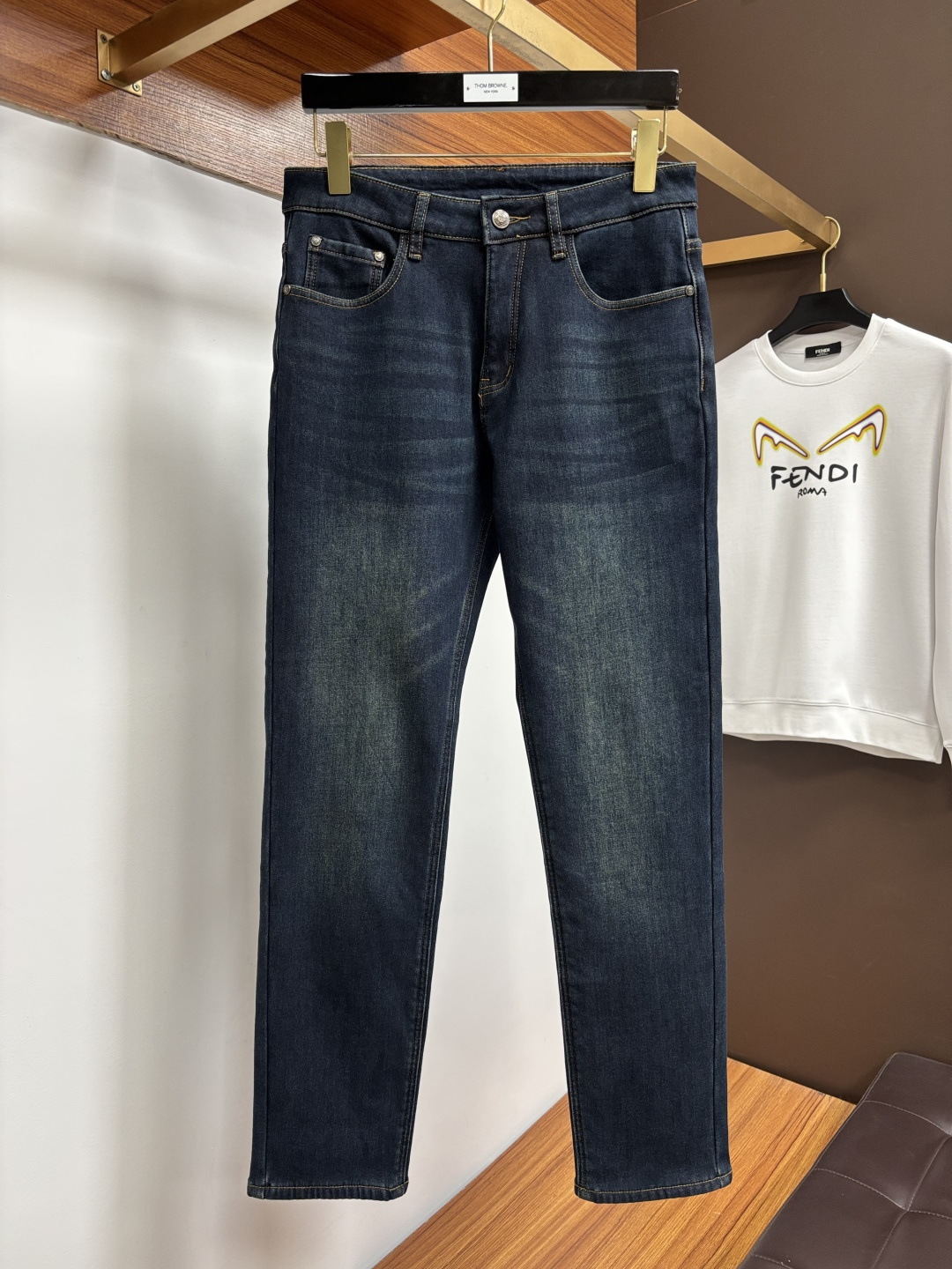 Loewe Jeans Cotton Fleece Lined