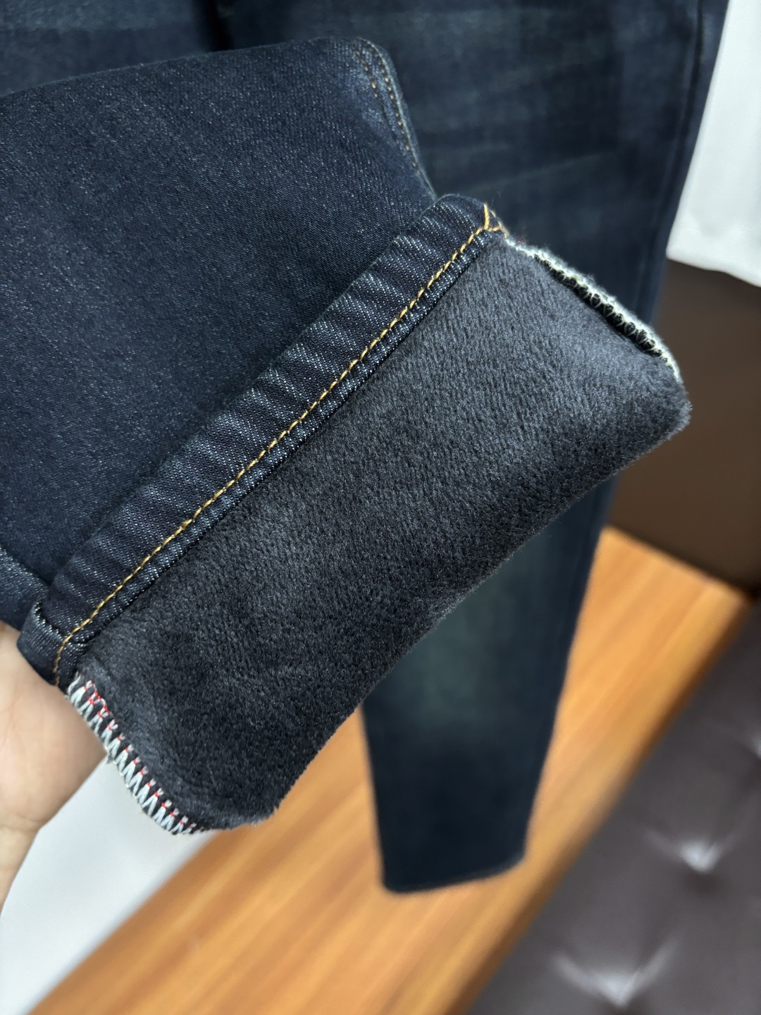 Loewe Jeans Cotton Fleece Lined